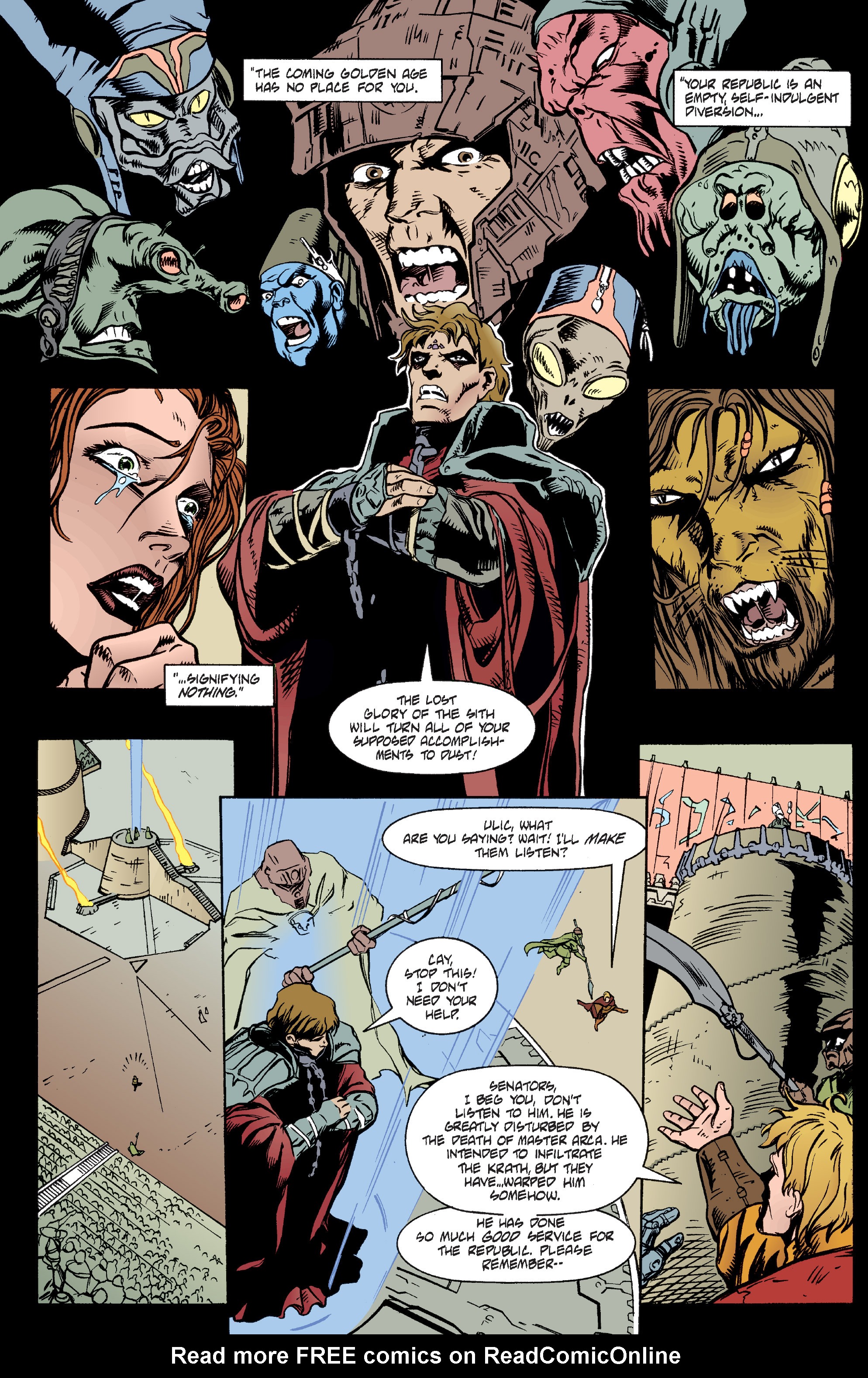 Read online Star Wars: Tales of the Jedi - The Sith War comic -  Issue #3 - 14