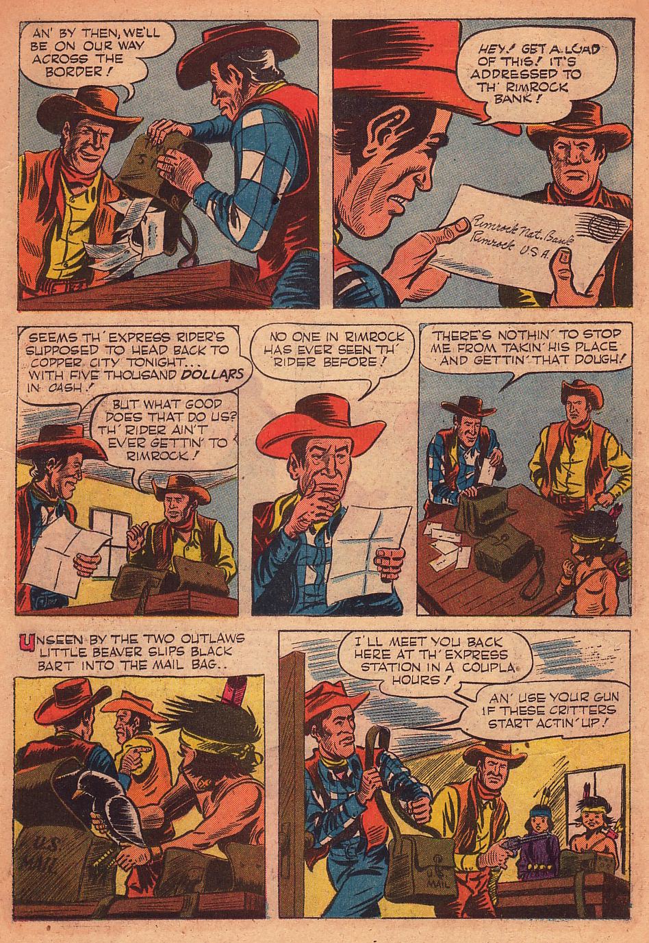 Read online Four Color Comics comic -  Issue #612 - 19