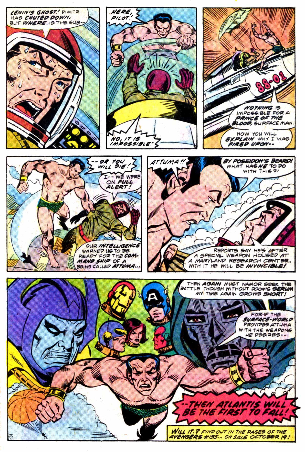 Read online The Avengers (1963) comic -  Issue #154b - 18