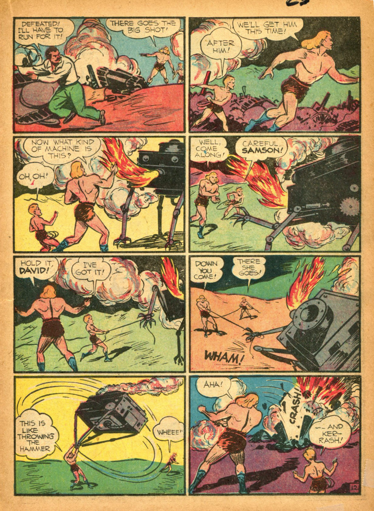 Read online Samson (1940) comic -  Issue #2 - 27