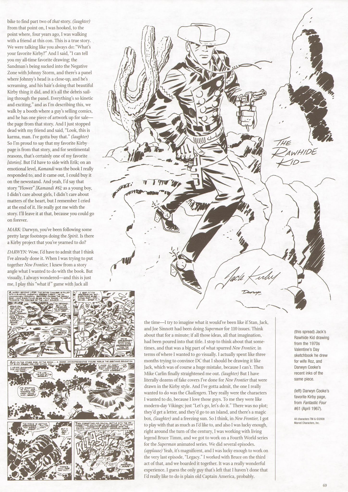 Read online The Jack Kirby Collector comic -  Issue #51 - 68