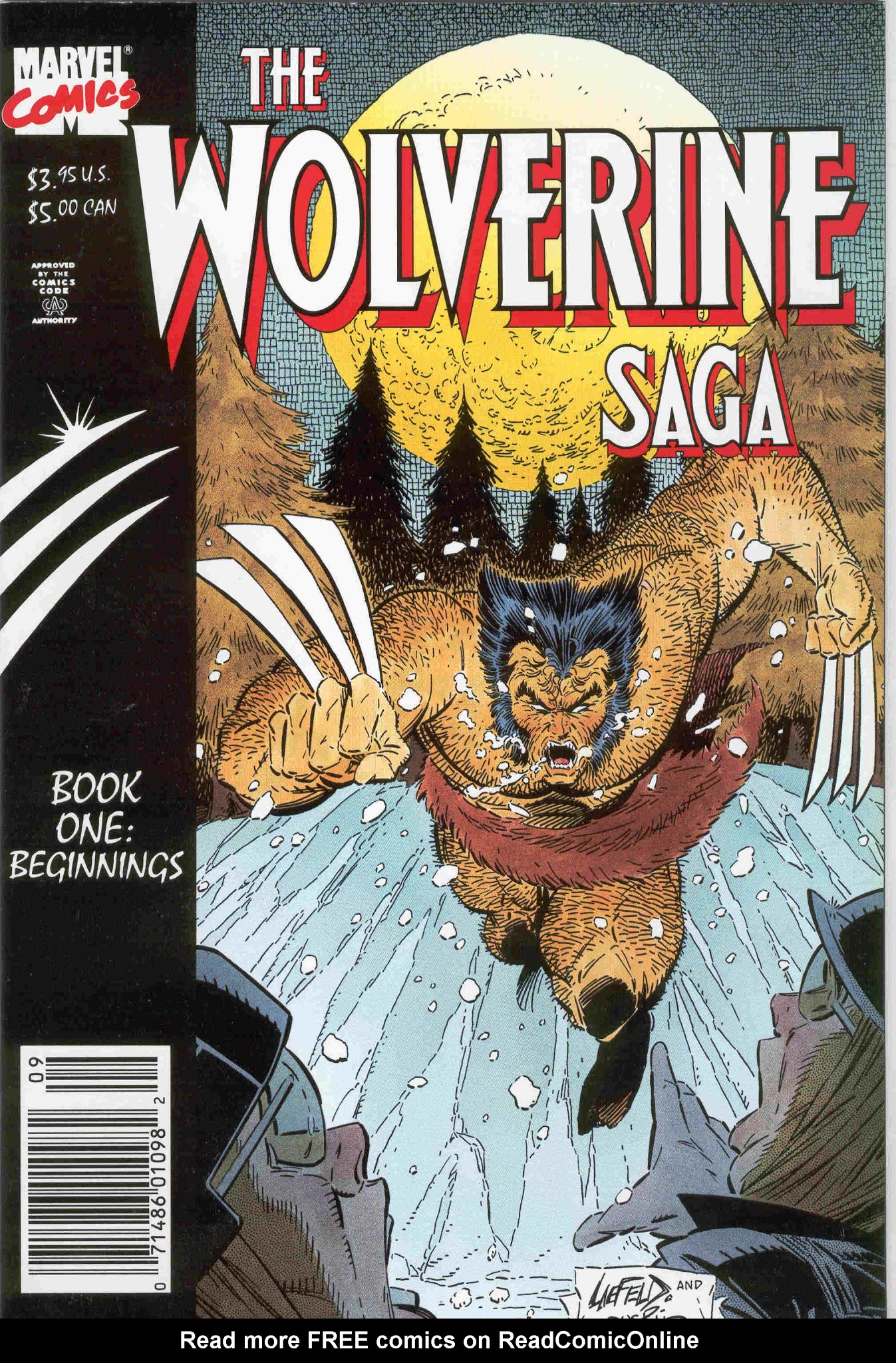 Read online Wolverine Saga comic -  Issue #1 - 1