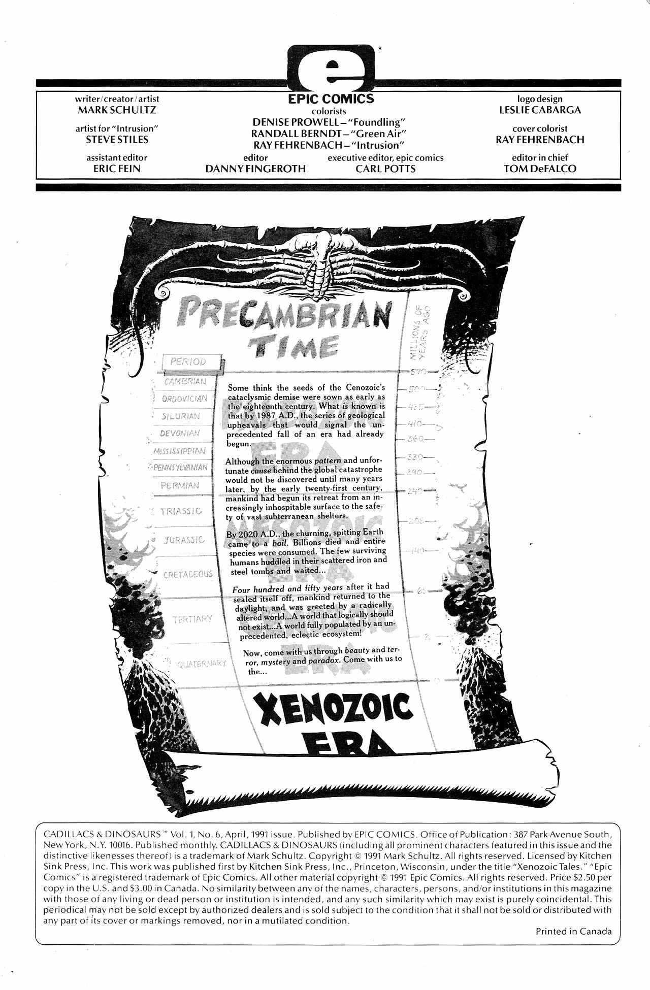 Read online Cadillacs & Dinosaurs comic -  Issue #6 - 2