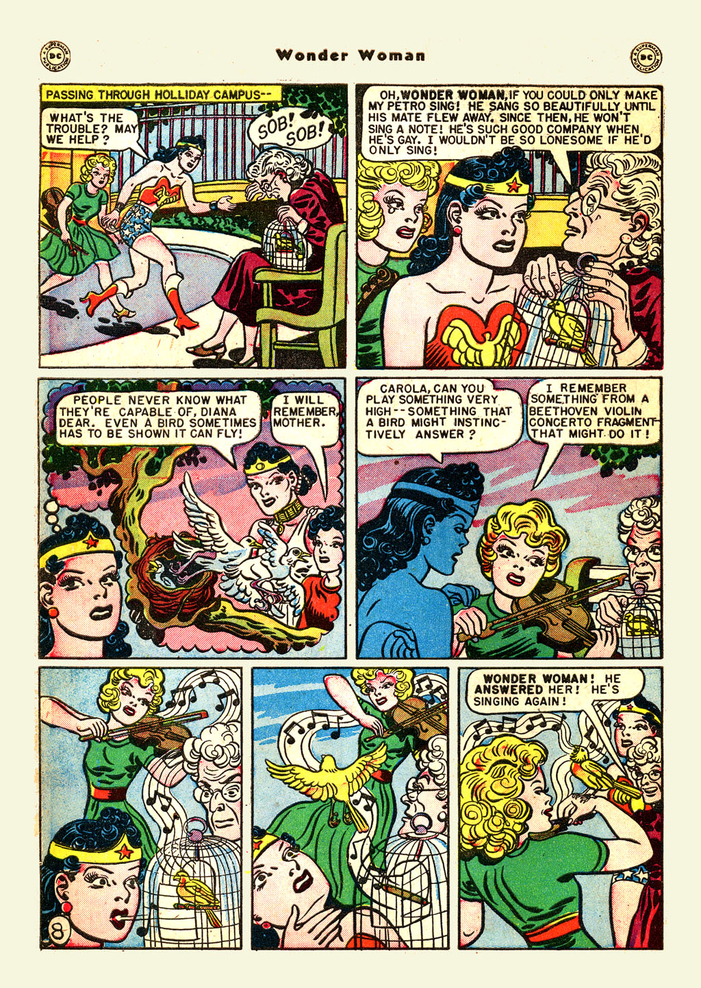 Read online Wonder Woman (1942) comic -  Issue #32 - 44