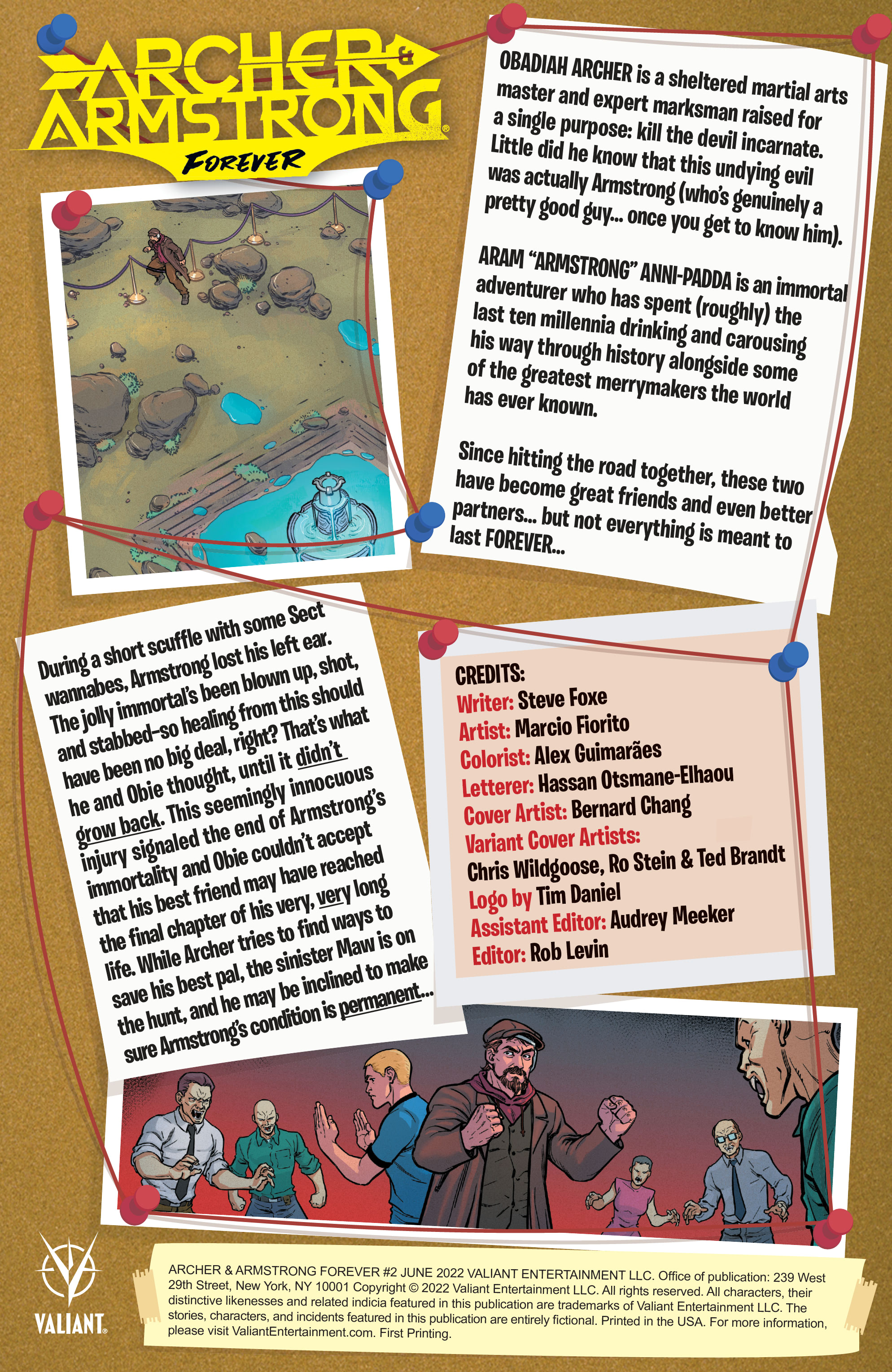 Read online Archer & Armstrong Forever comic -  Issue #2 - 2