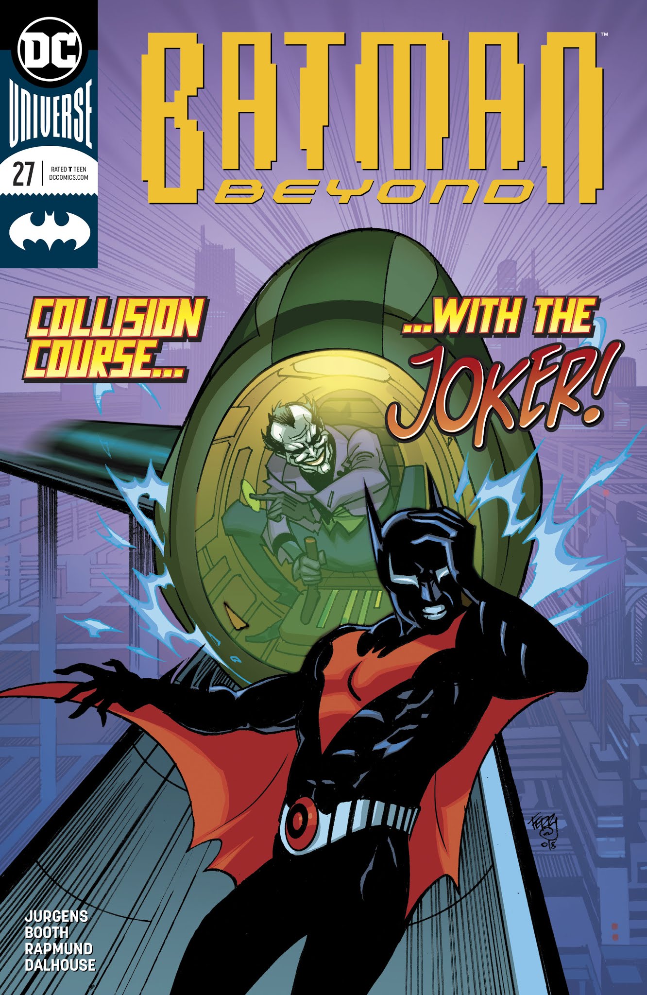 Read online Batman Beyond (2016) comic -  Issue #27 - 1
