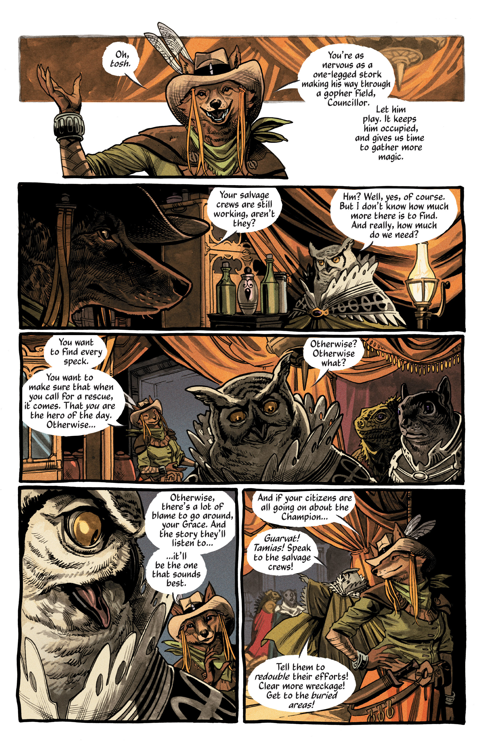 Read online The Autumnlands: Tooth & Claw comic -  Issue #5 - 12