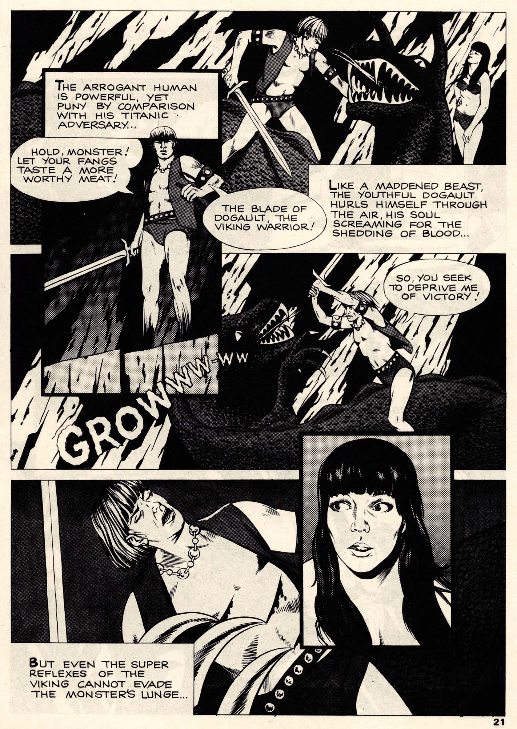 Read online Vampirella (1969) comic -  Issue #9 - 21