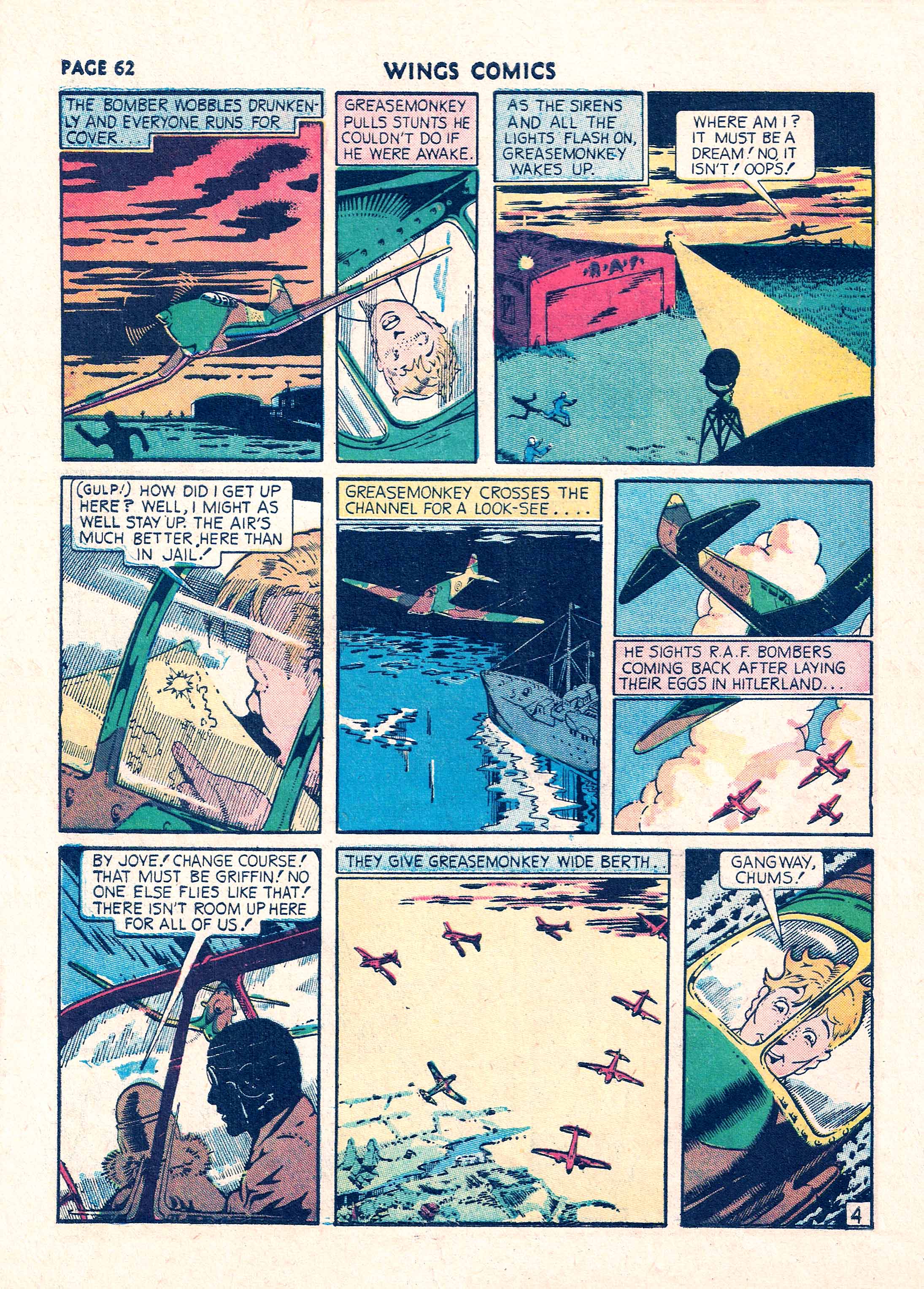 Read online Wings Comics comic -  Issue #9 - 64
