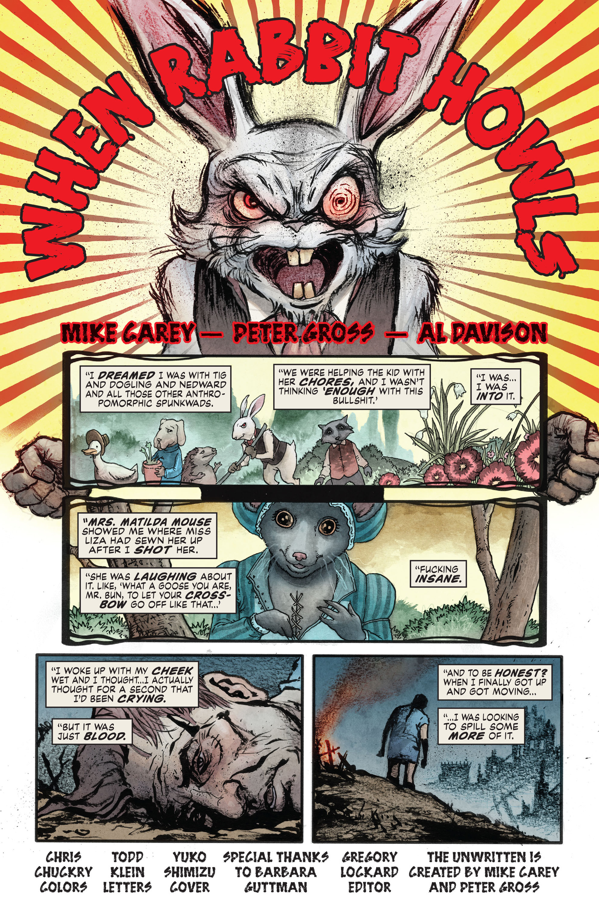 Read online The Unwritten: Apocalypse comic -  Issue #5 - 5