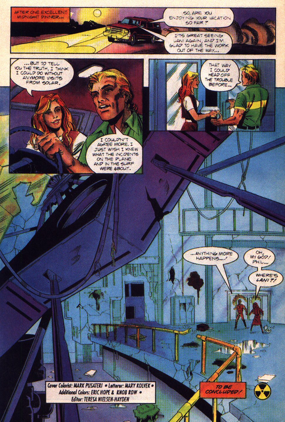 Read online Solar, Man of the Atom comic -  Issue #42 - 22
