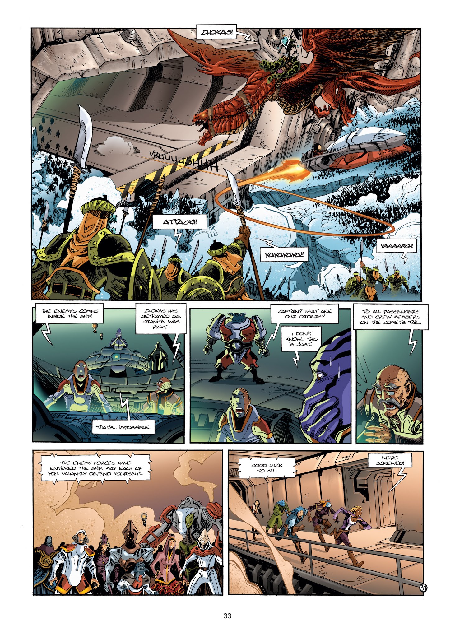 Read online Ythaq comic -  Issue #5 - 33