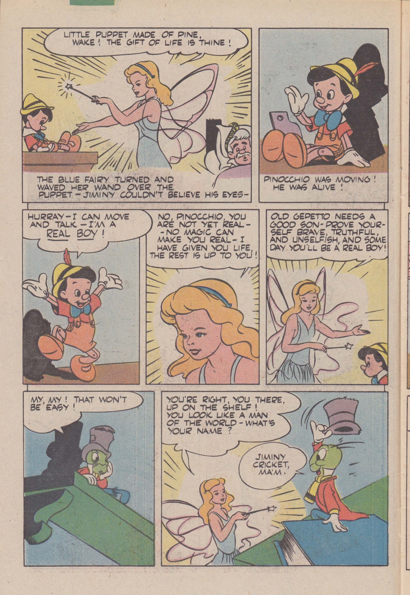 Read online Walt Disney's Pinocchio Special comic -  Issue # Full - 6