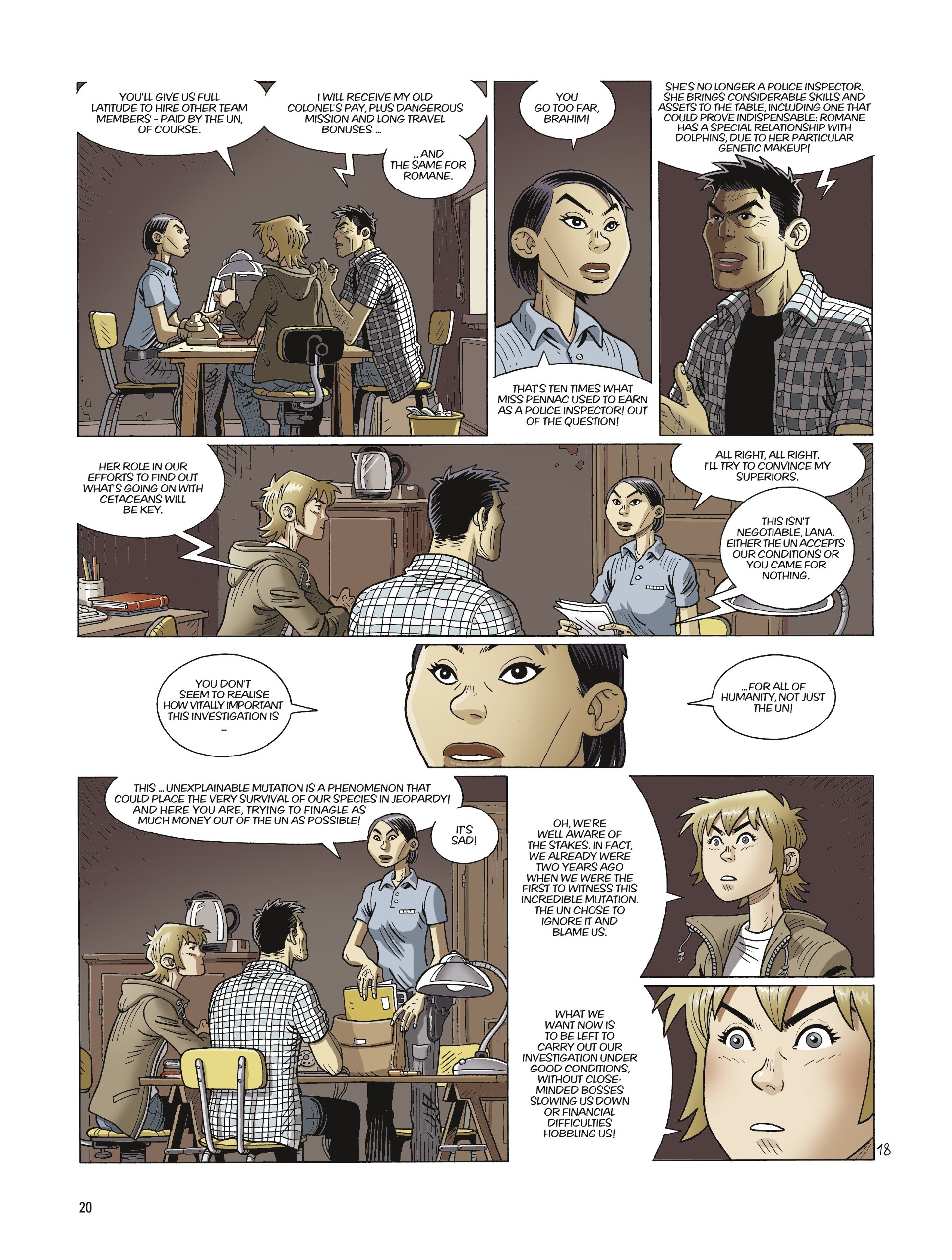 Read online Mutations comic -  Issue #1 - 22
