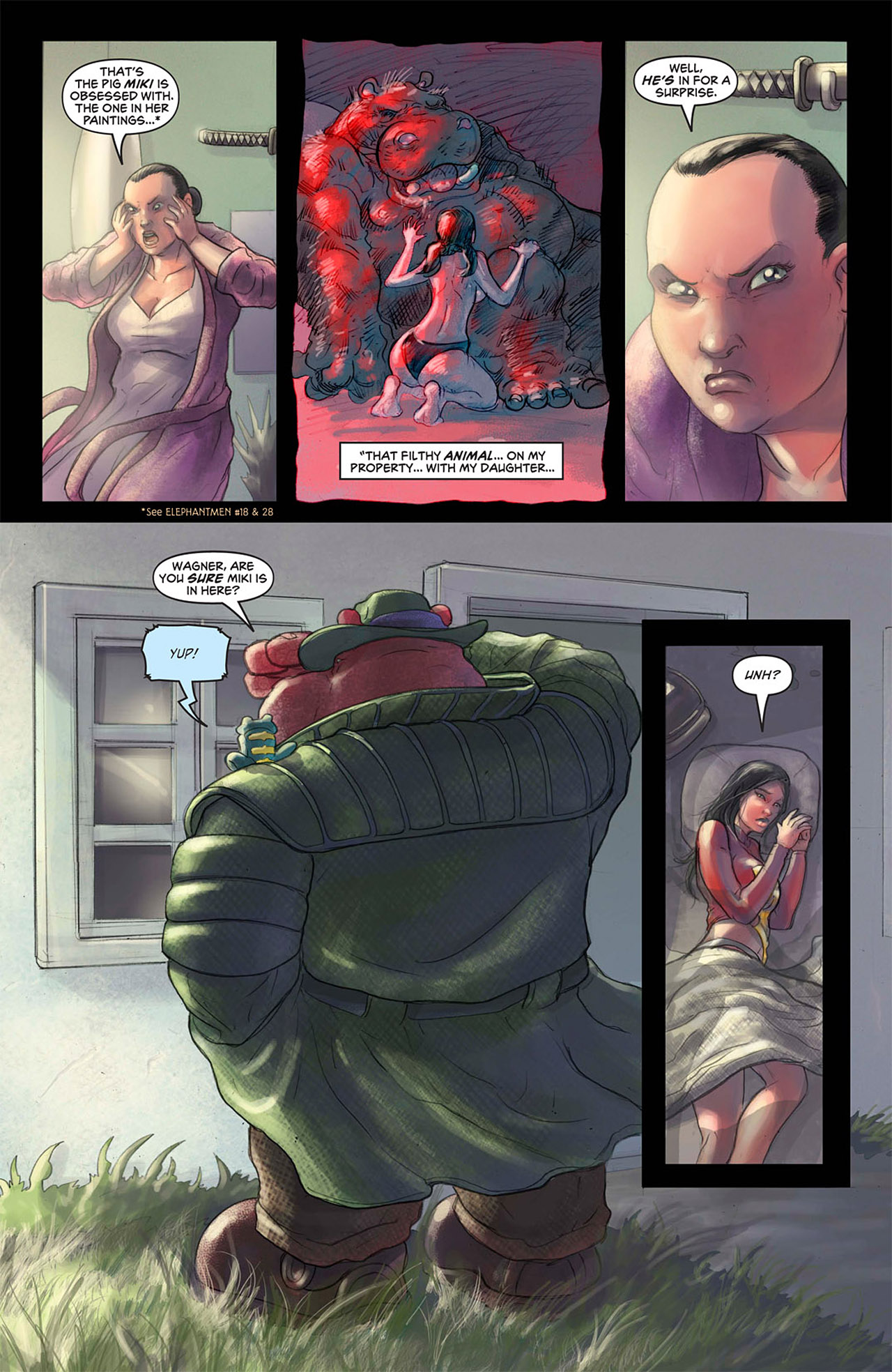 Read online Elephantmen comic -  Issue #38 - 14