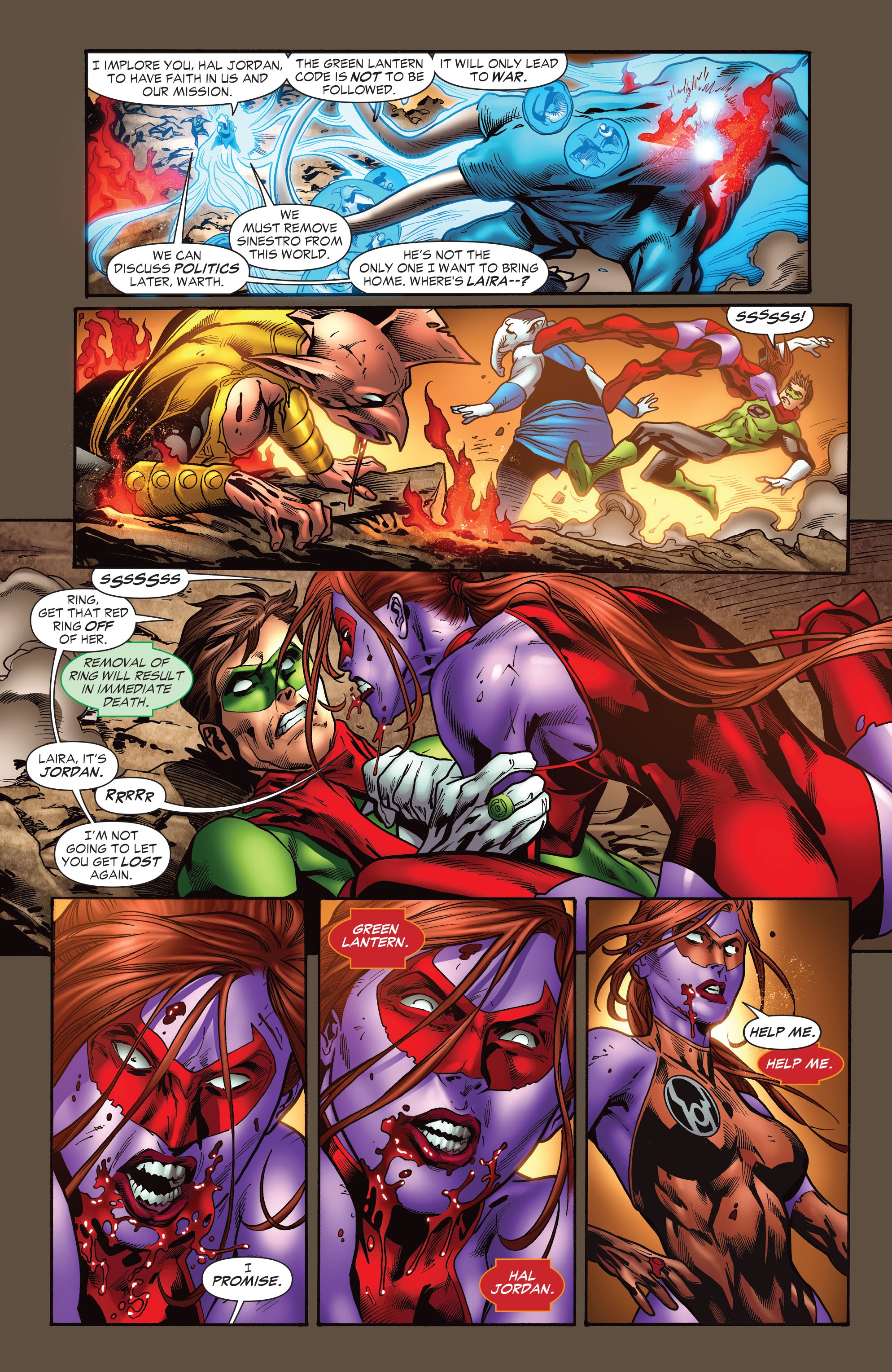 Read online Green Lantern by Geoff Johns comic -  Issue # TPB 4 (Part 3) - 103