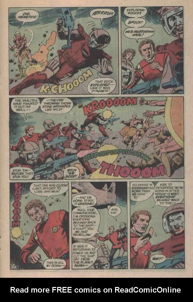 Read online Star Trek (1984) comic -  Issue #44 - 18