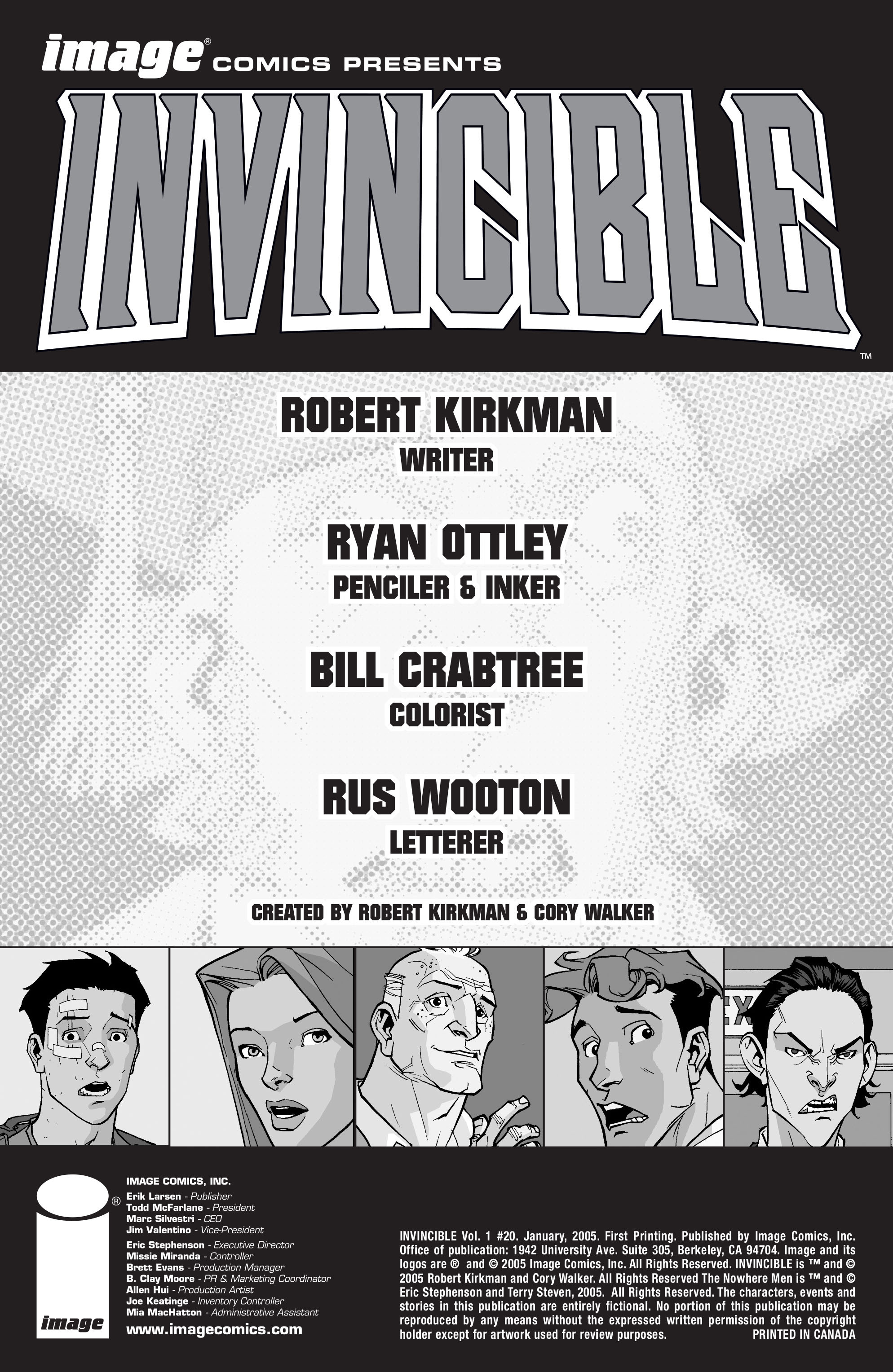 Read online Invincible comic -  Issue #20 - 2