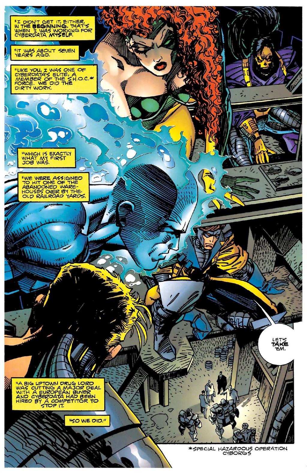 Read online Cyberforce (1992) comic -  Issue # _The Complete Cyberforce (Part 2) - 29