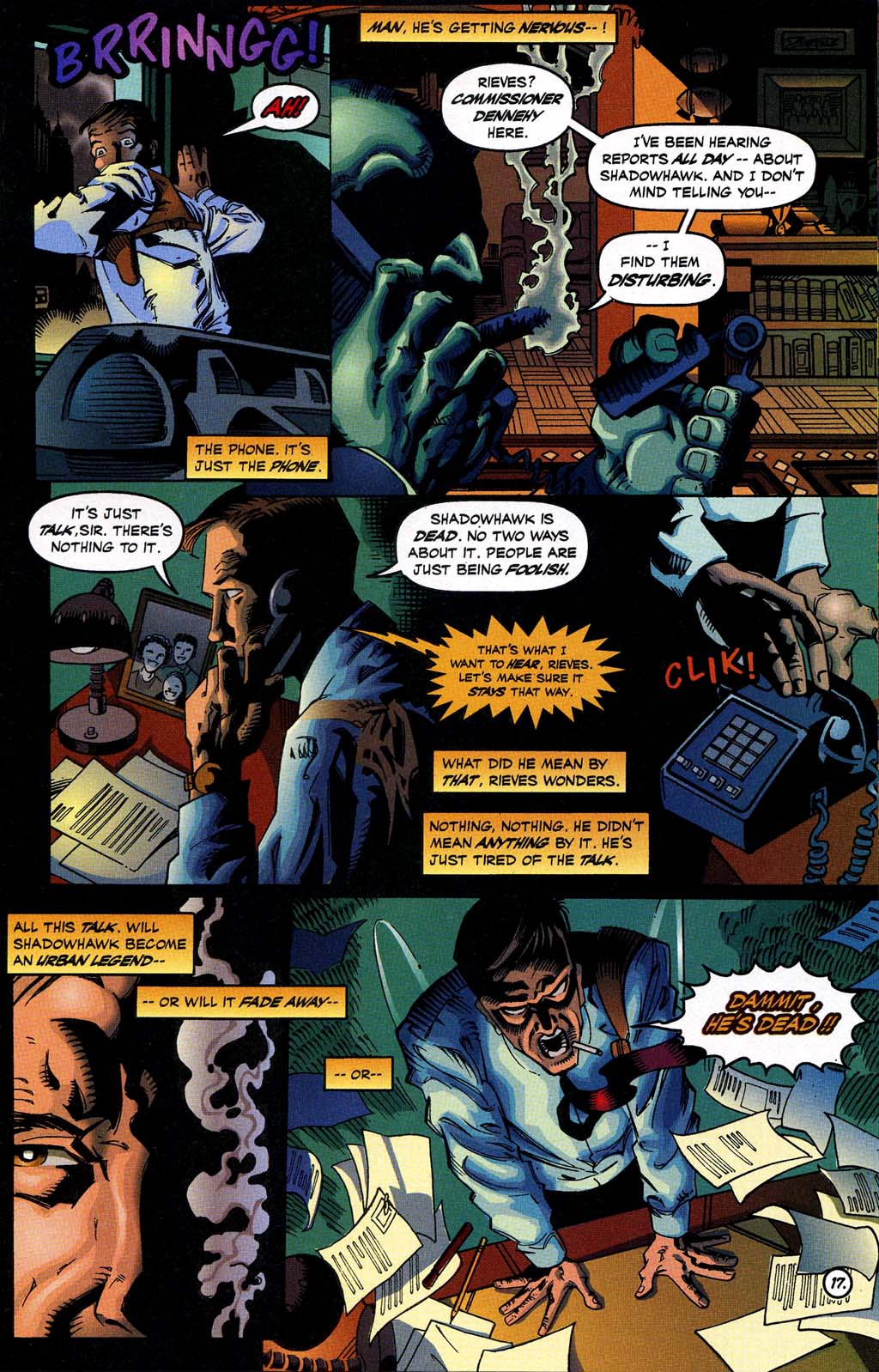 Read online The New Shadowhawk comic -  Issue #1 - 18