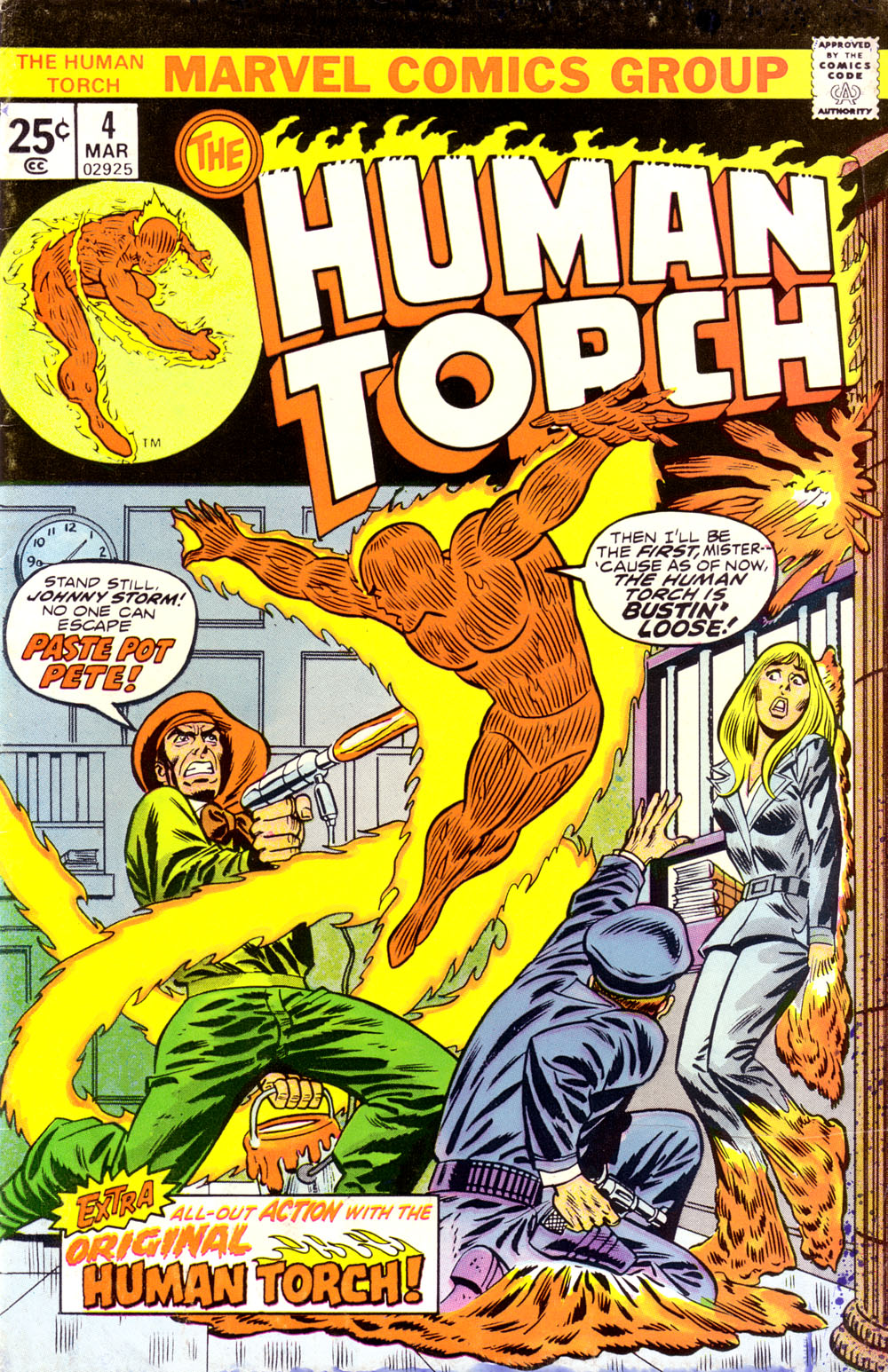 Read online The Human Torch (1974) comic -  Issue #4 - 1
