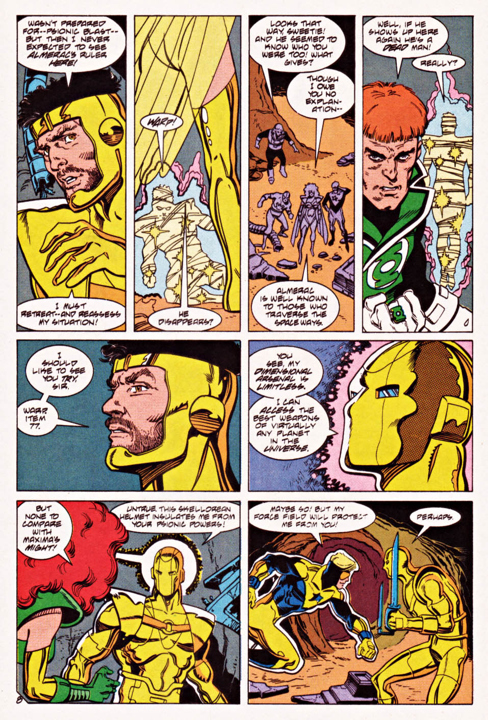 Read online Justice League America comic -  Issue #61 - 9