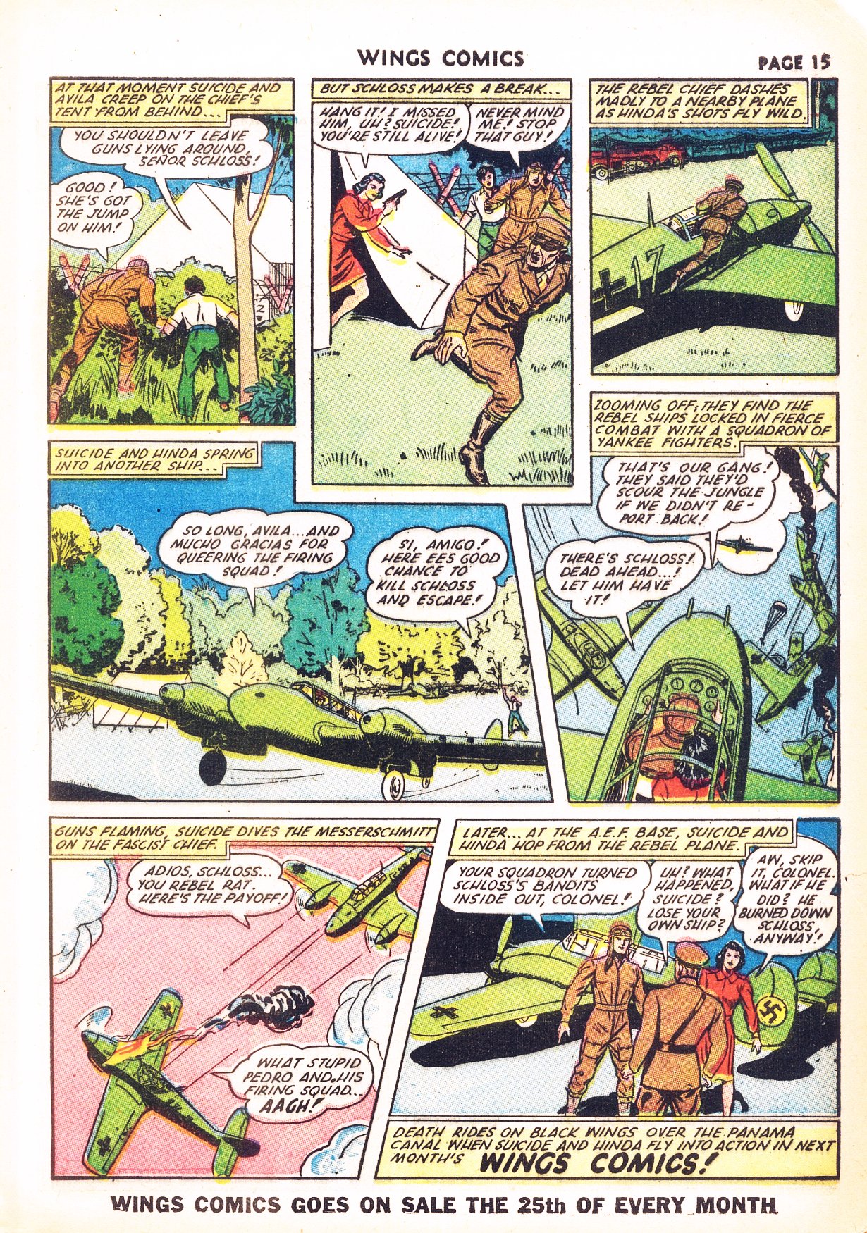 Read online Wings Comics comic -  Issue #26 - 17