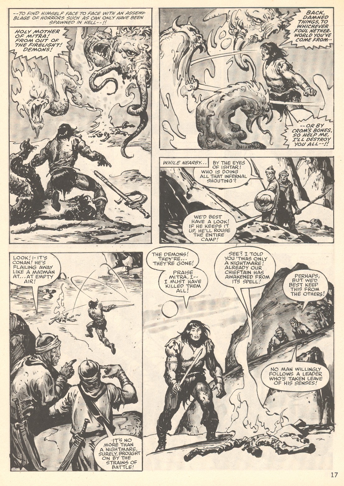 Read online The Savage Sword Of Conan comic -  Issue #78 - 17