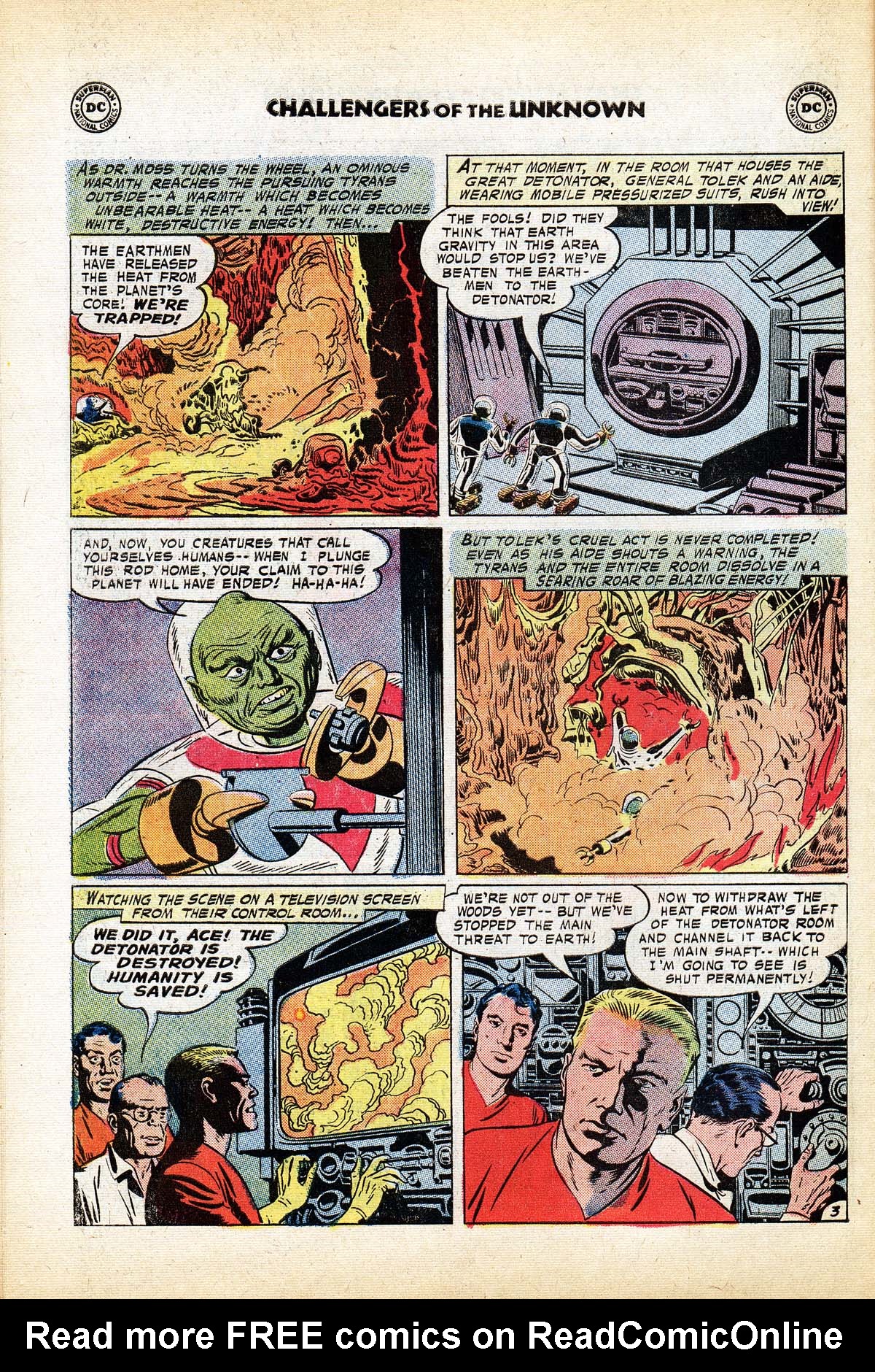 Read online Challengers of the Unknown (1958) comic -  Issue #80 - 30