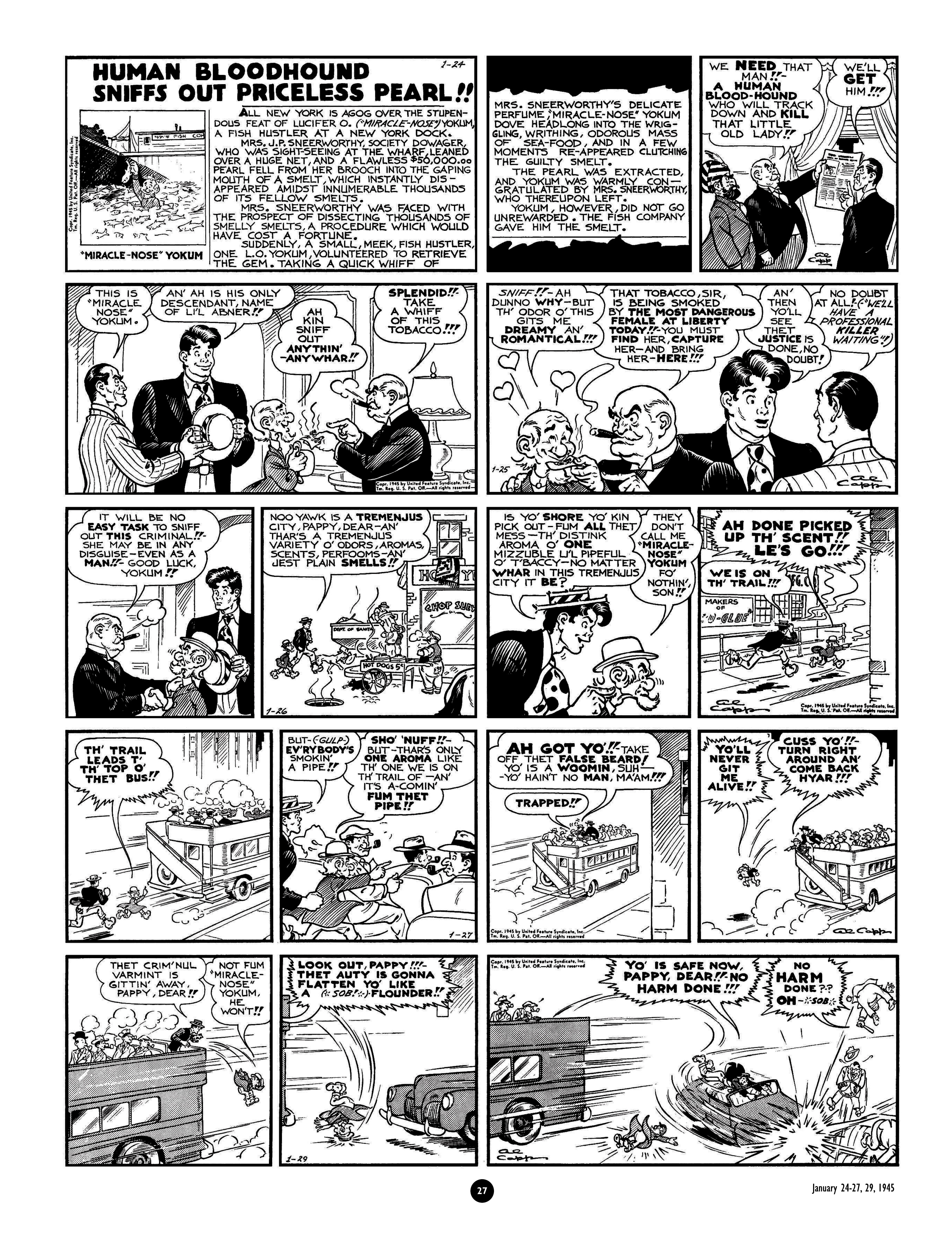 Read online Al Capp's Li'l Abner Complete Daily & Color Sunday Comics comic -  Issue # TPB 6 (Part 1) - 27
