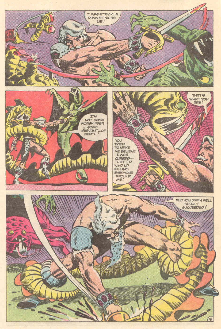 Read online Warlord (1976) comic -  Issue #98 - 18
