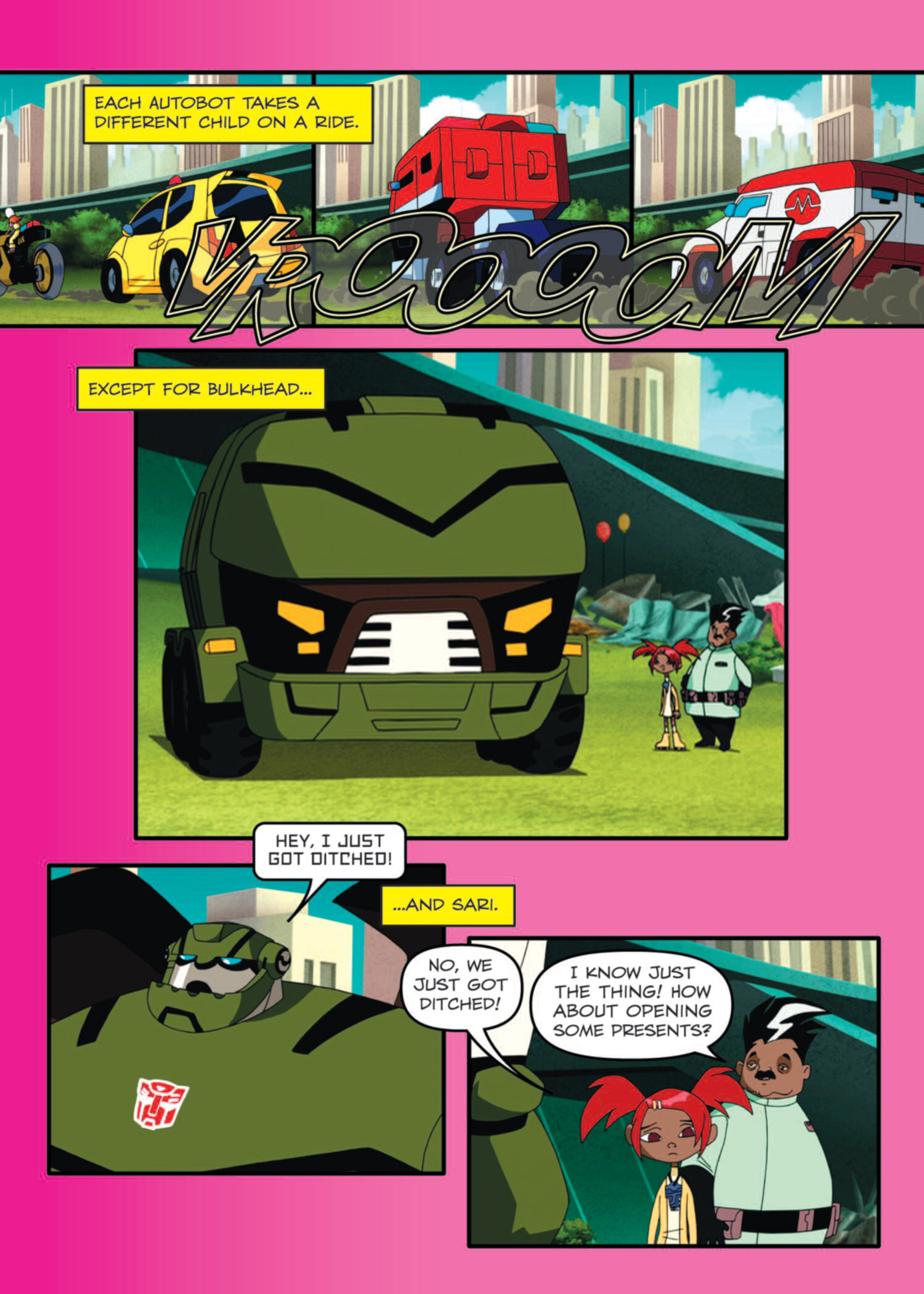 Read online Transformers Animated comic -  Issue #4 - 64