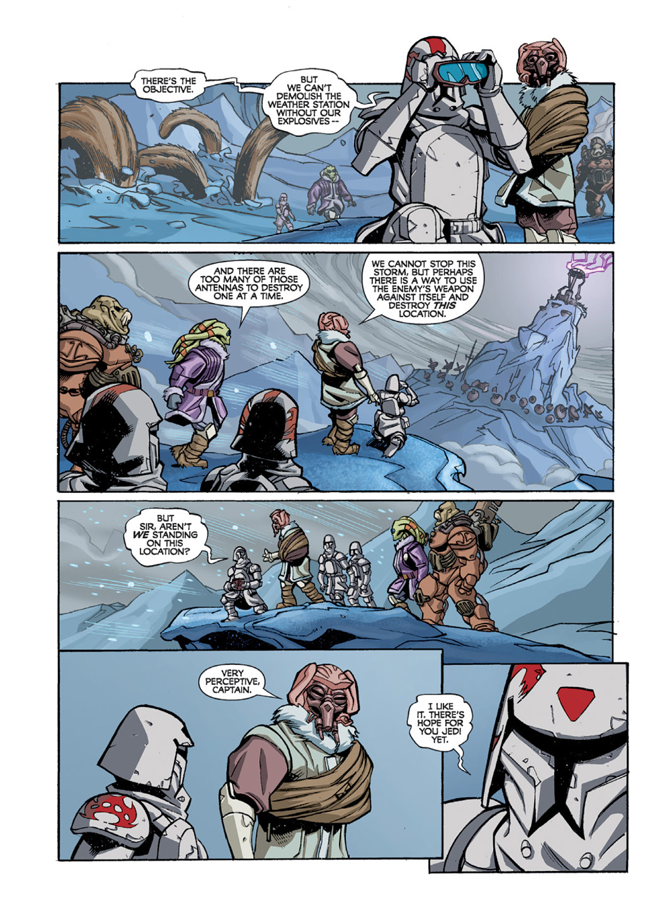 Read online Star Wars: The Clone Wars comic -  Issue #8 - 17