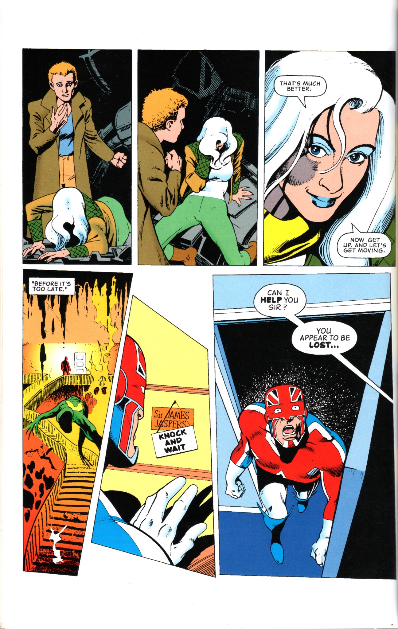 Read online Captain Britain (2002) comic -  Issue # TPB - 148