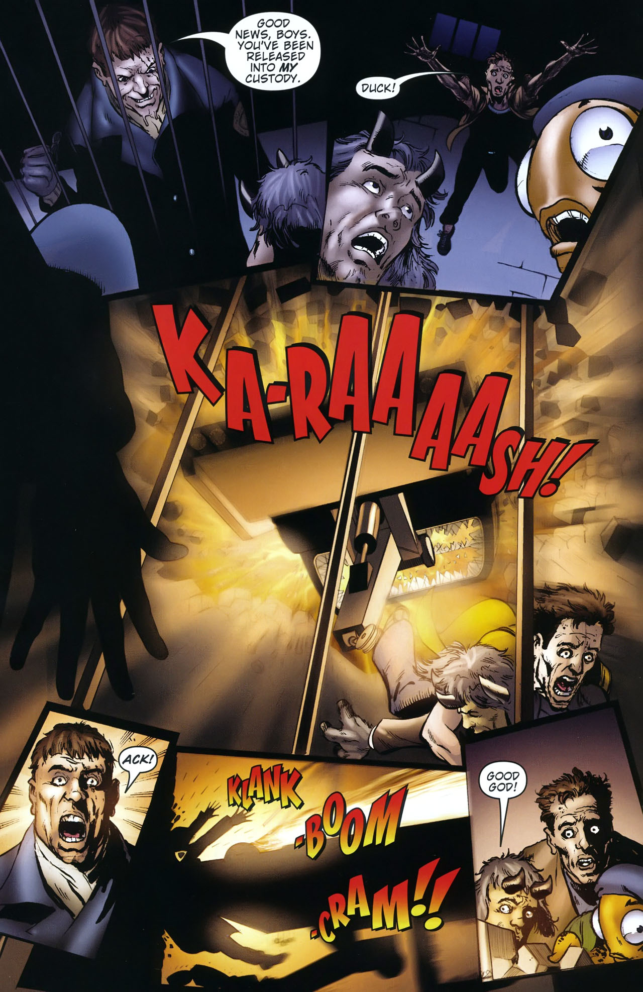 Read online Urban Monsters comic -  Issue #3 - 4