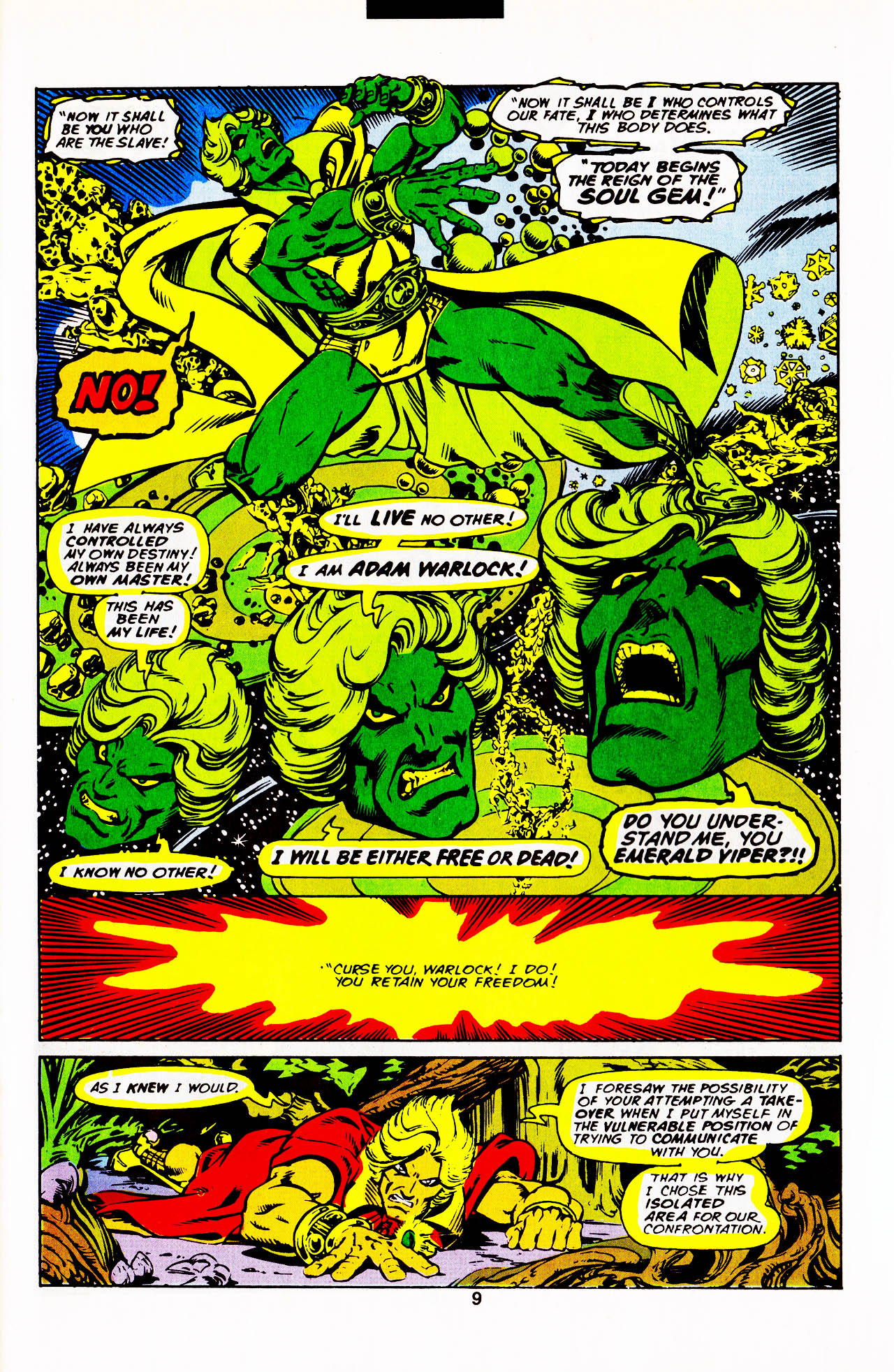 Read online Warlock (1992) comic -  Issue #5 - 11