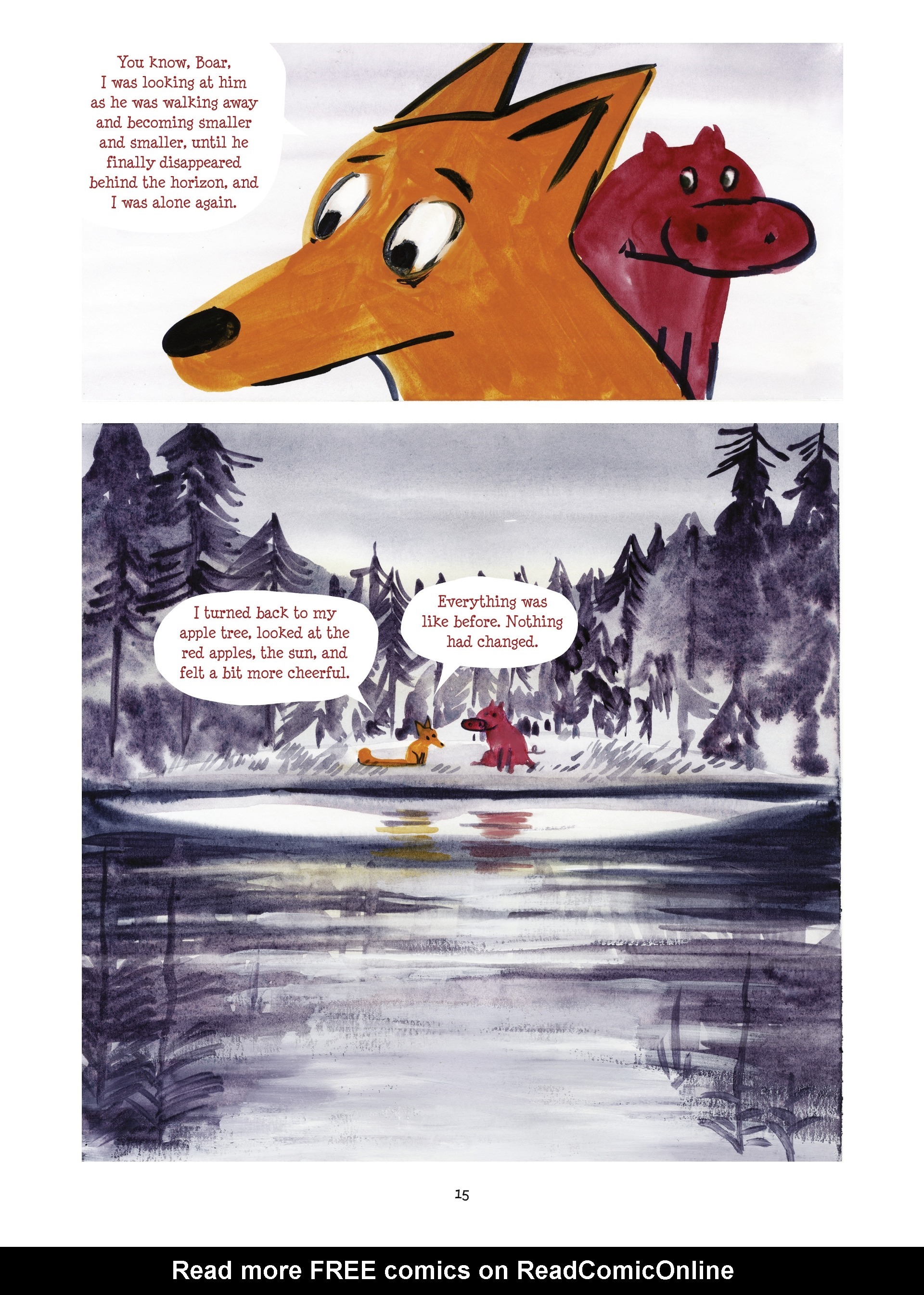 Read online Tiny Fox and Great Boar comic -  Issue #4 - 15