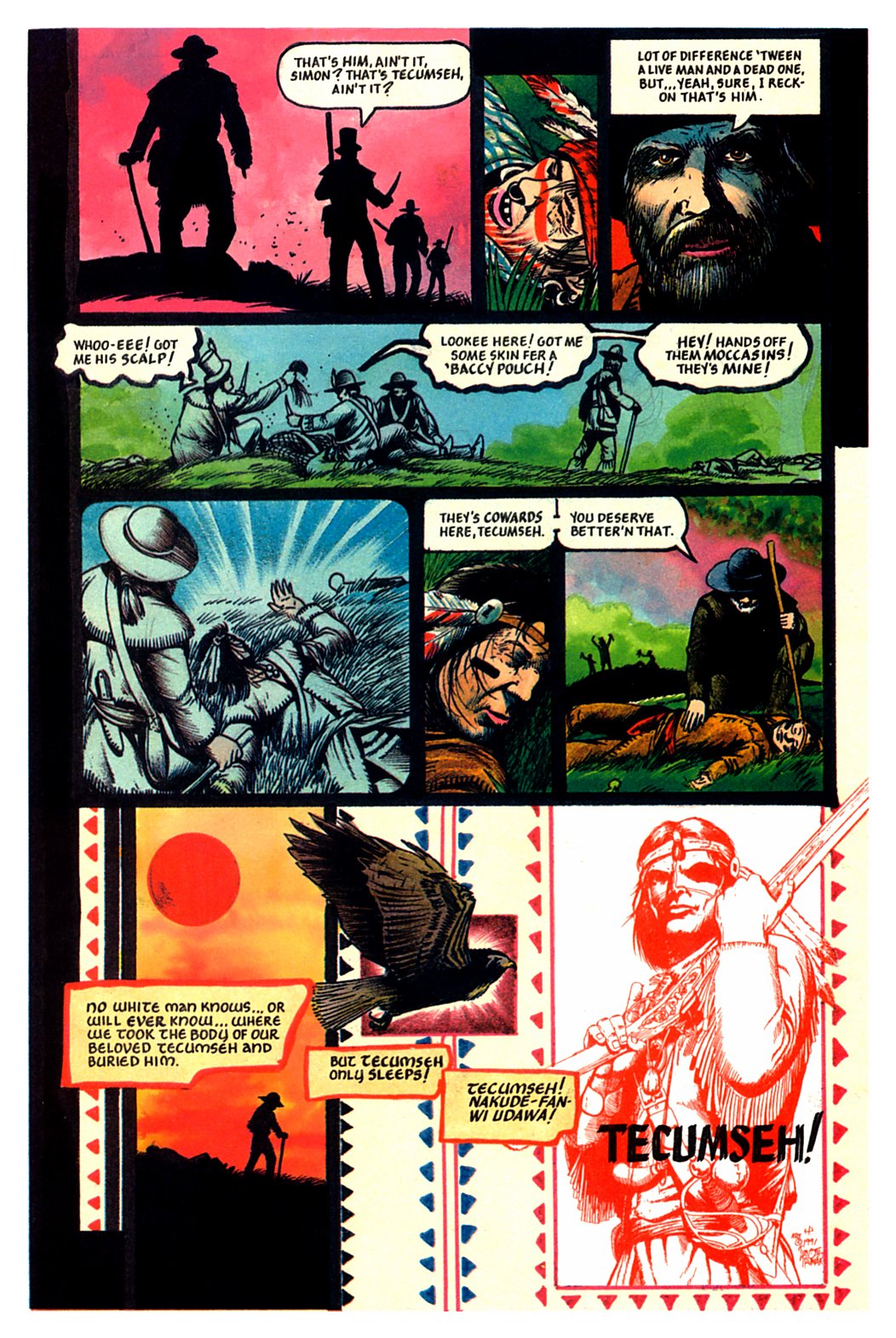 Read online Allen W. Eckert's Tecumseh! comic -  Issue # Full - 64