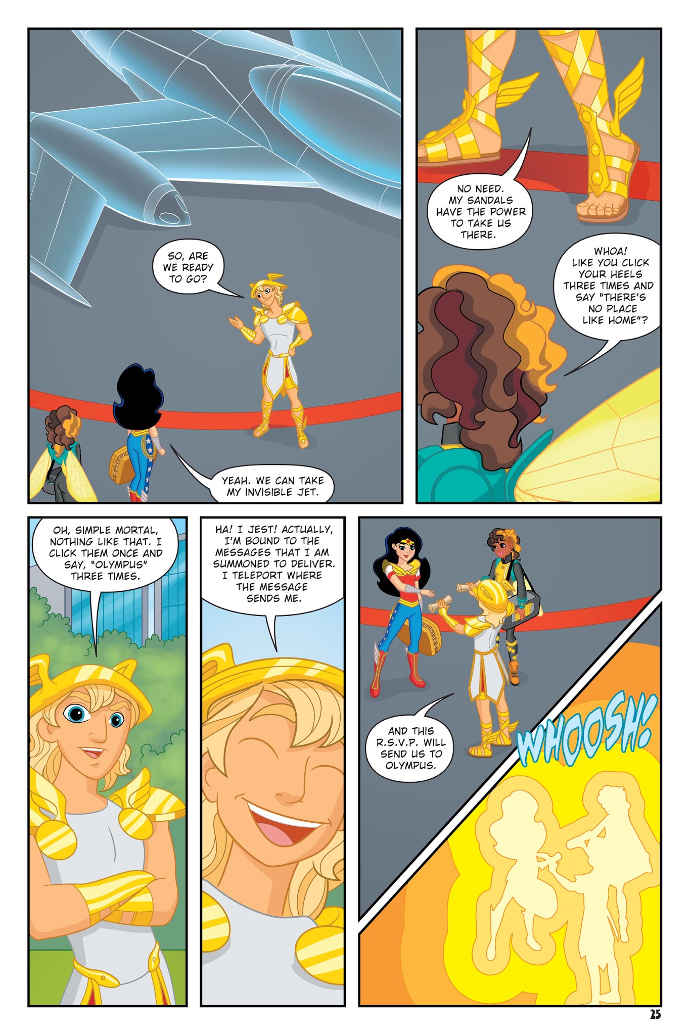 Read online DC Super Hero Girls: Summer Olympus comic -  Issue # TPB - 23