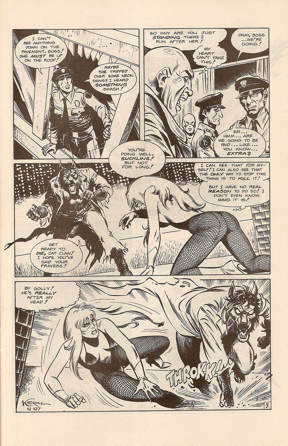Read online Cat Claw comic -  Issue #5 - 7