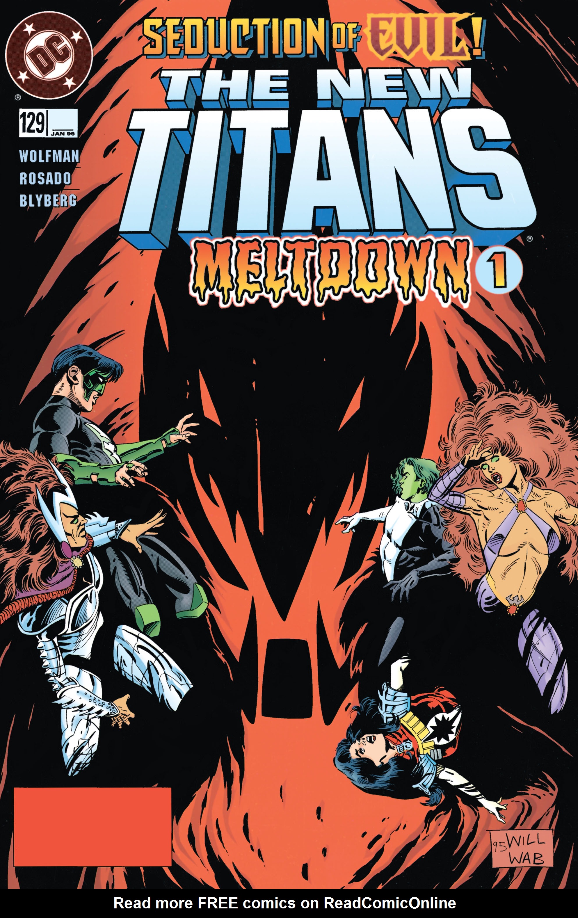 Read online The New Titans (1988) comic -  Issue #129 - 1