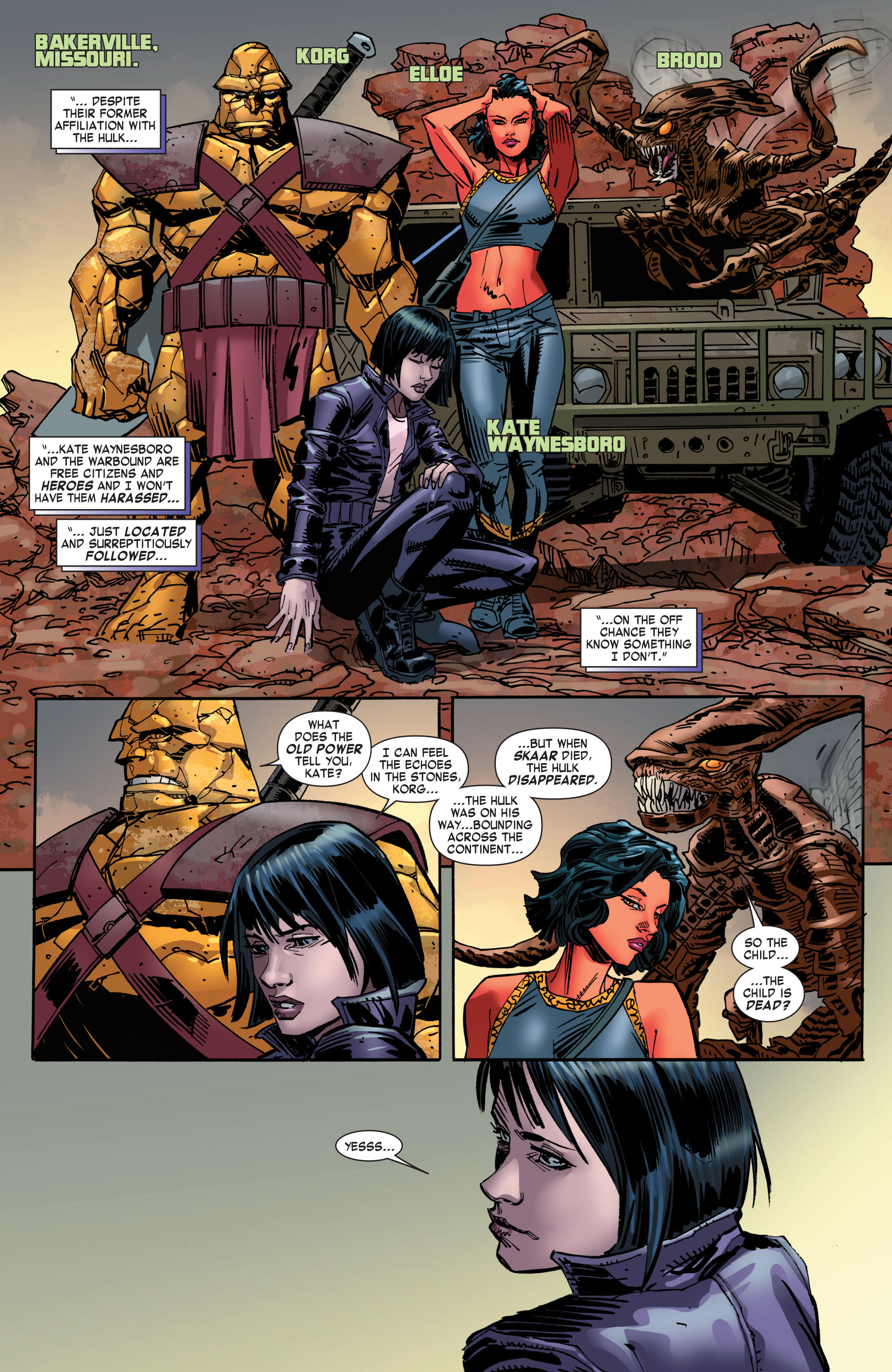 Read online Skaar: Son of Hulk comic -  Issue #11 - 4