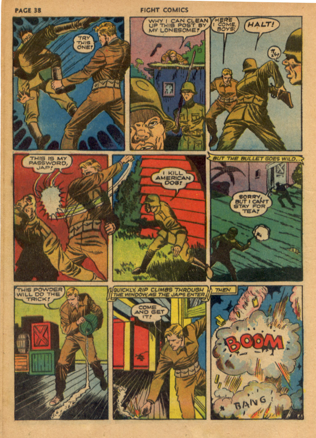 Read online Fight Comics comic -  Issue #19 - 40