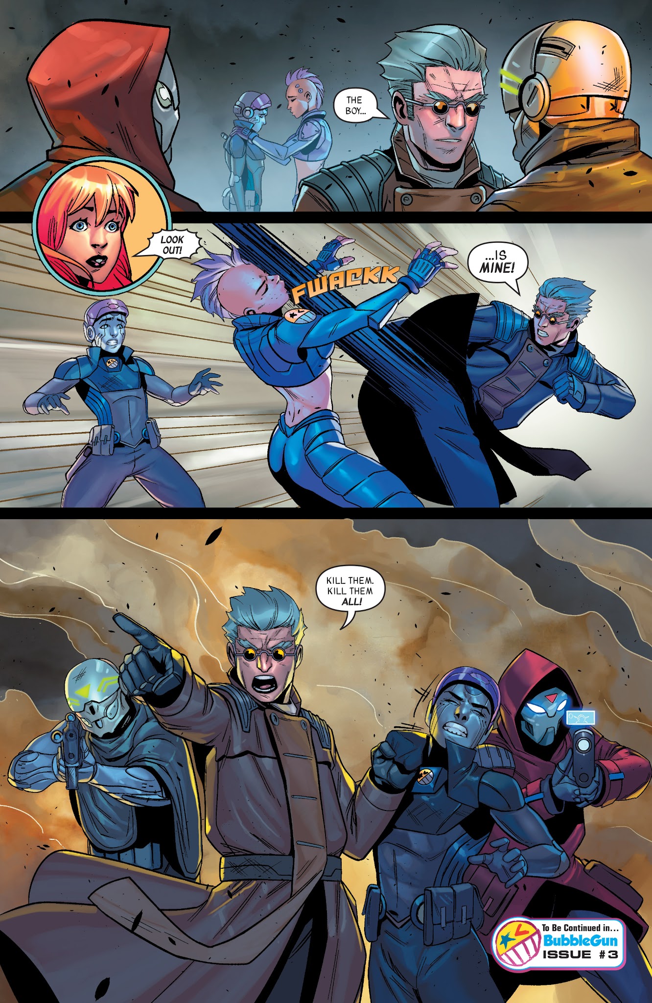 Read online BubbleGun (2017) comic -  Issue #2 - 22