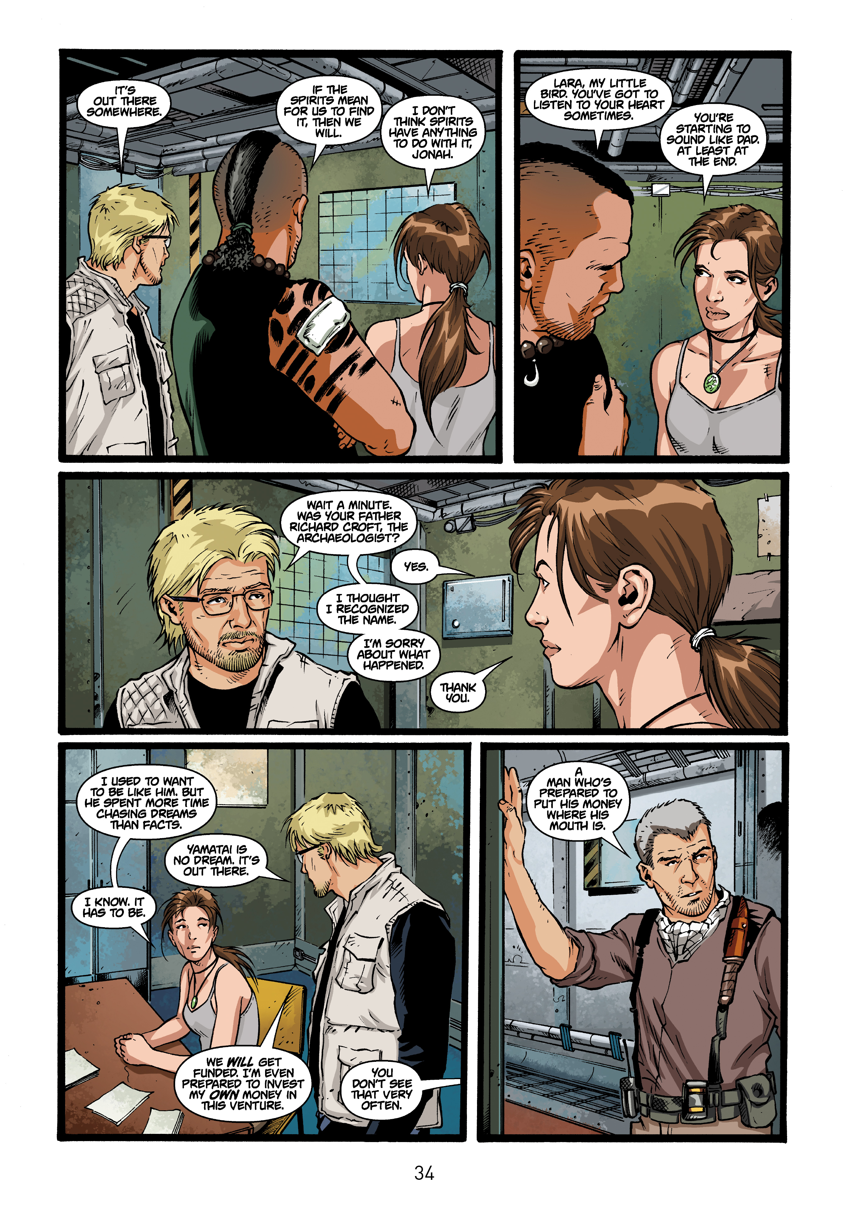 Read online Tomb Raider: The Beginning comic -  Issue # Full - 34