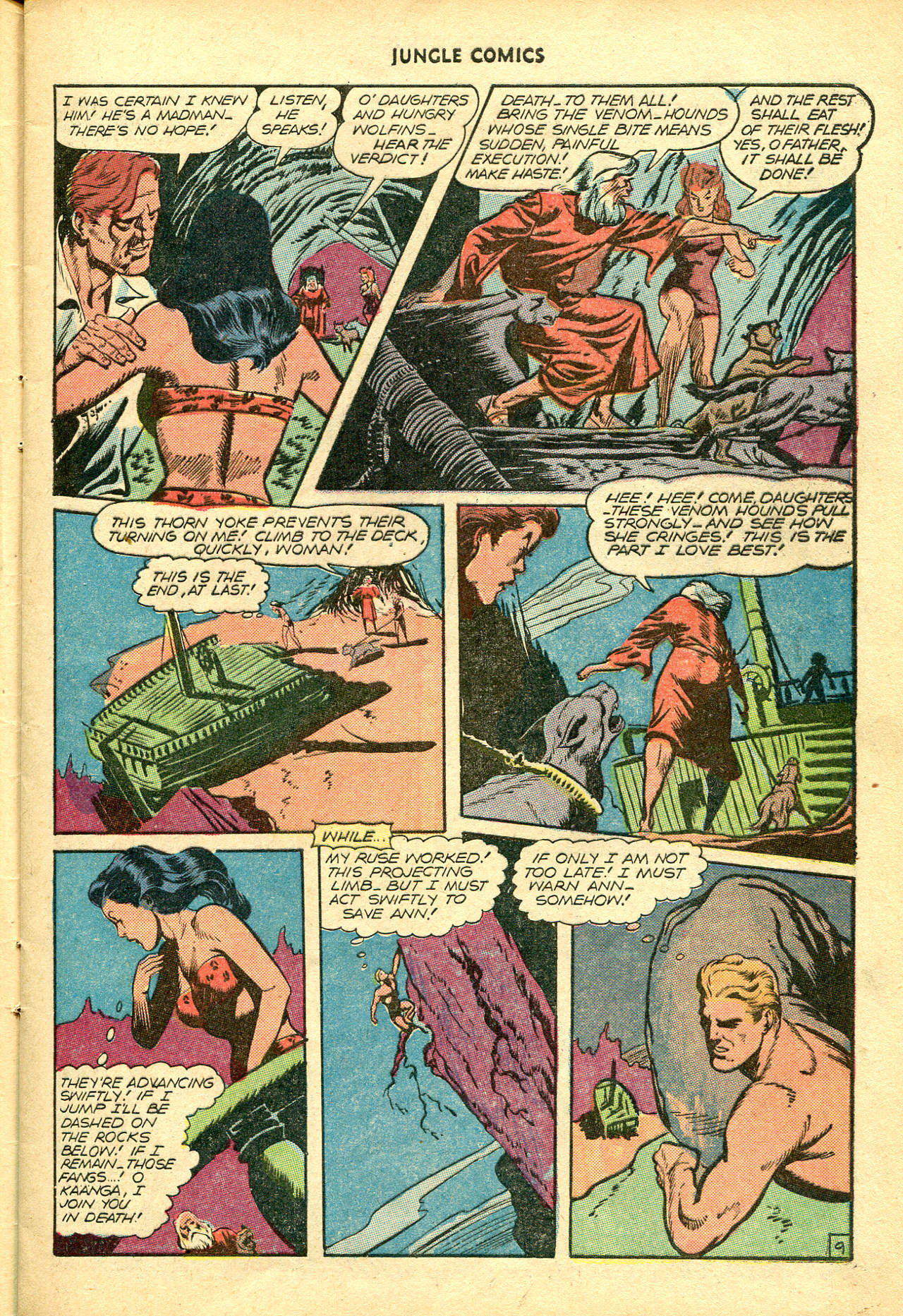 Read online Jungle Comics comic -  Issue #83 - 12
