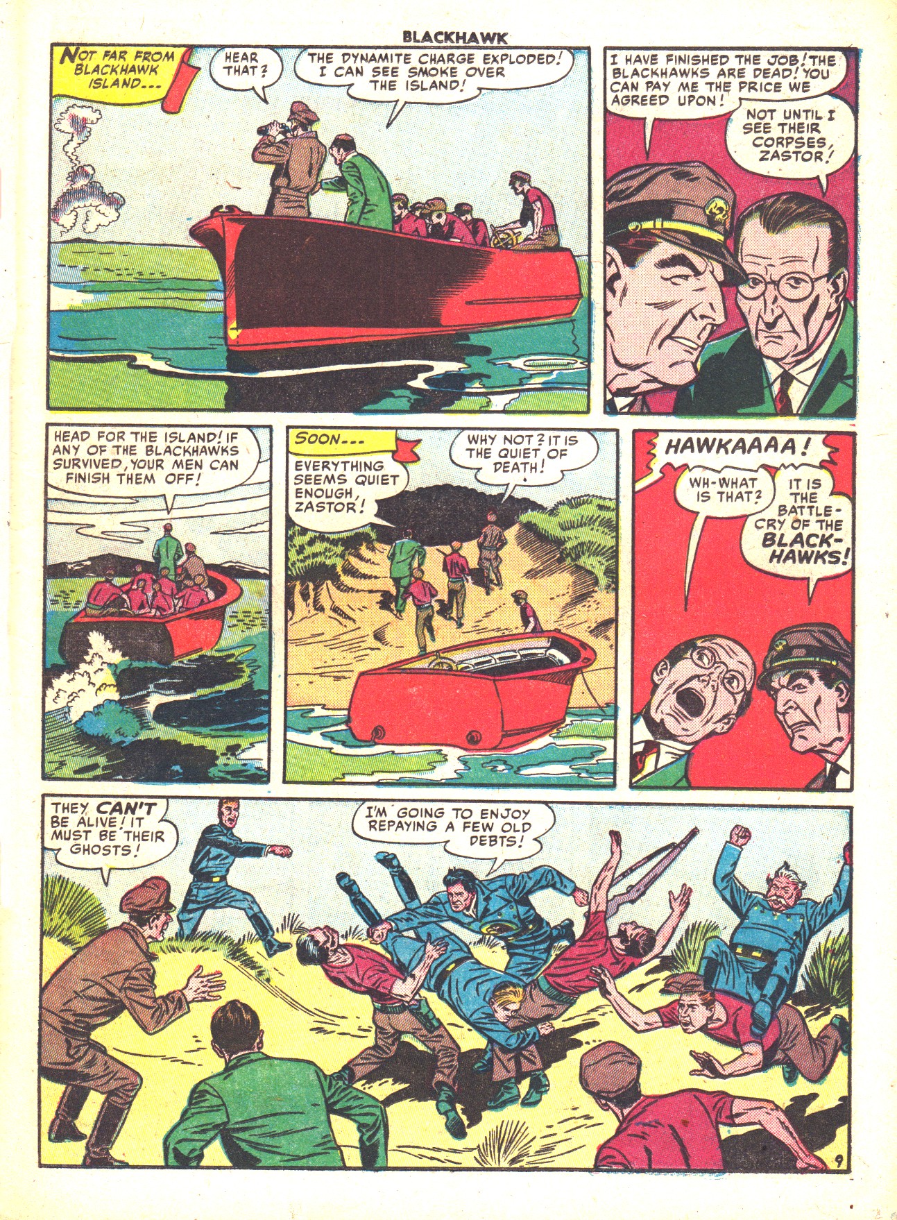 Read online Blackhawk (1957) comic -  Issue #45 - 11