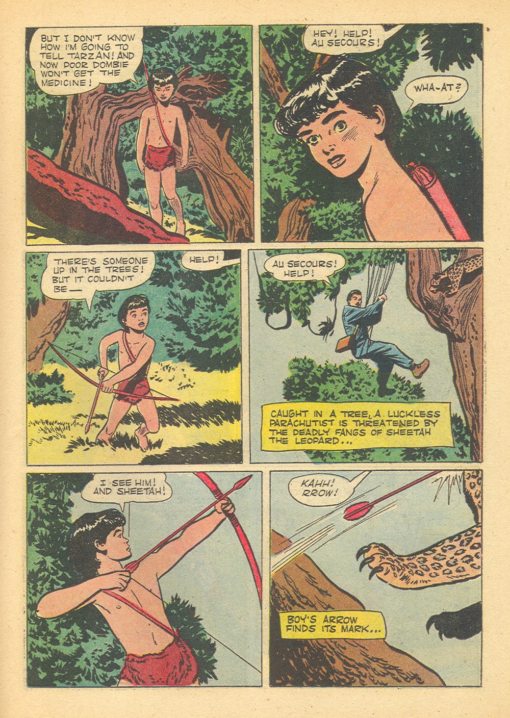 Read online Tarzan (1948) comic -  Issue #61 - 23