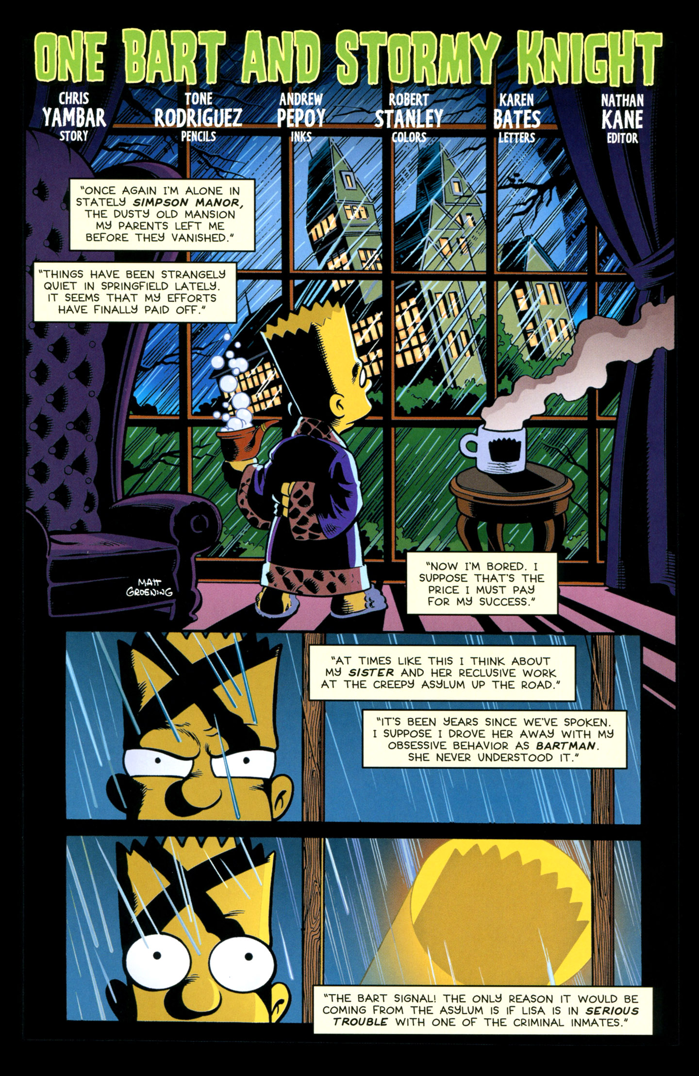 Read online Treehouse of Horror comic -  Issue #18 - 31