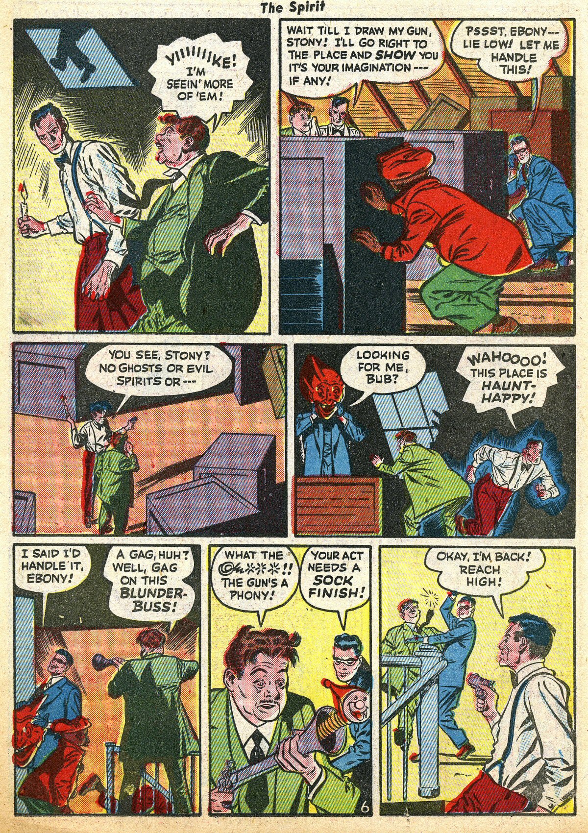 Read online The Spirit (1944) comic -  Issue #14 - 16